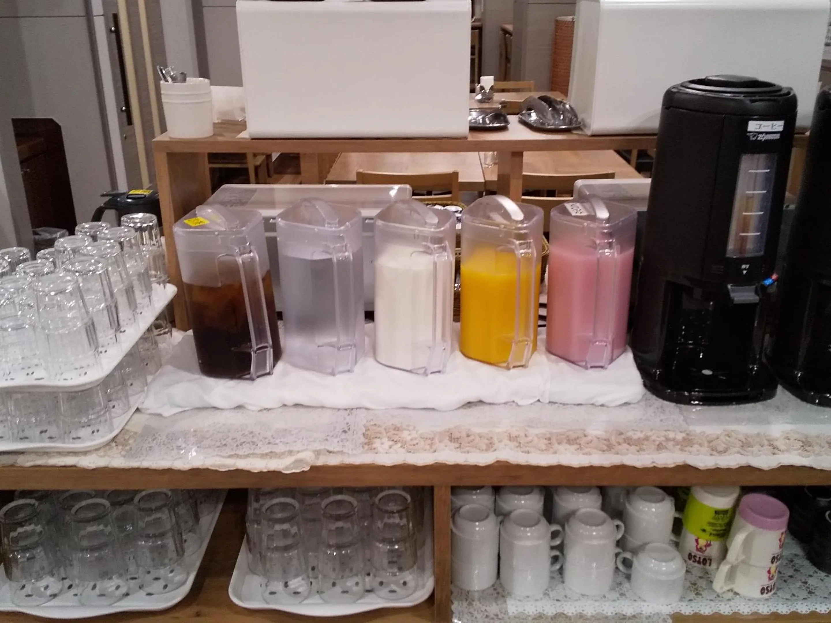 Breakfast in Hotel Route-Inn Gifuhashima Ekimae