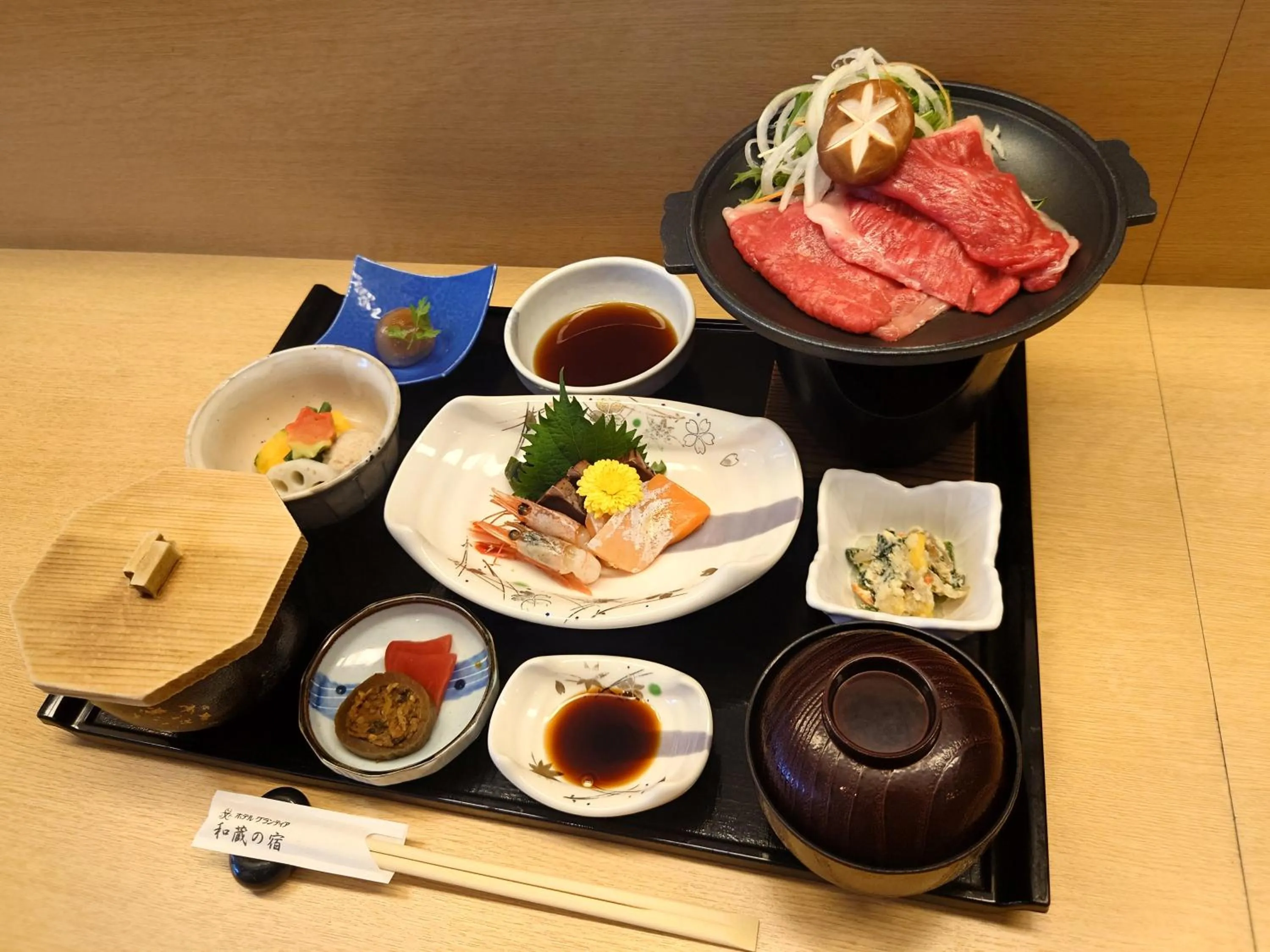 Restaurant/places to eat in Route Inn Grantia Wakuranoyado Igauenojomae