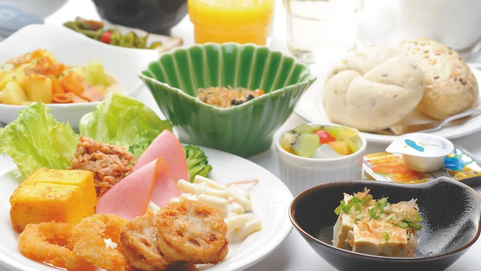 Breakfast in Route Inn Grantia Wakuranoyado Igauenojomae