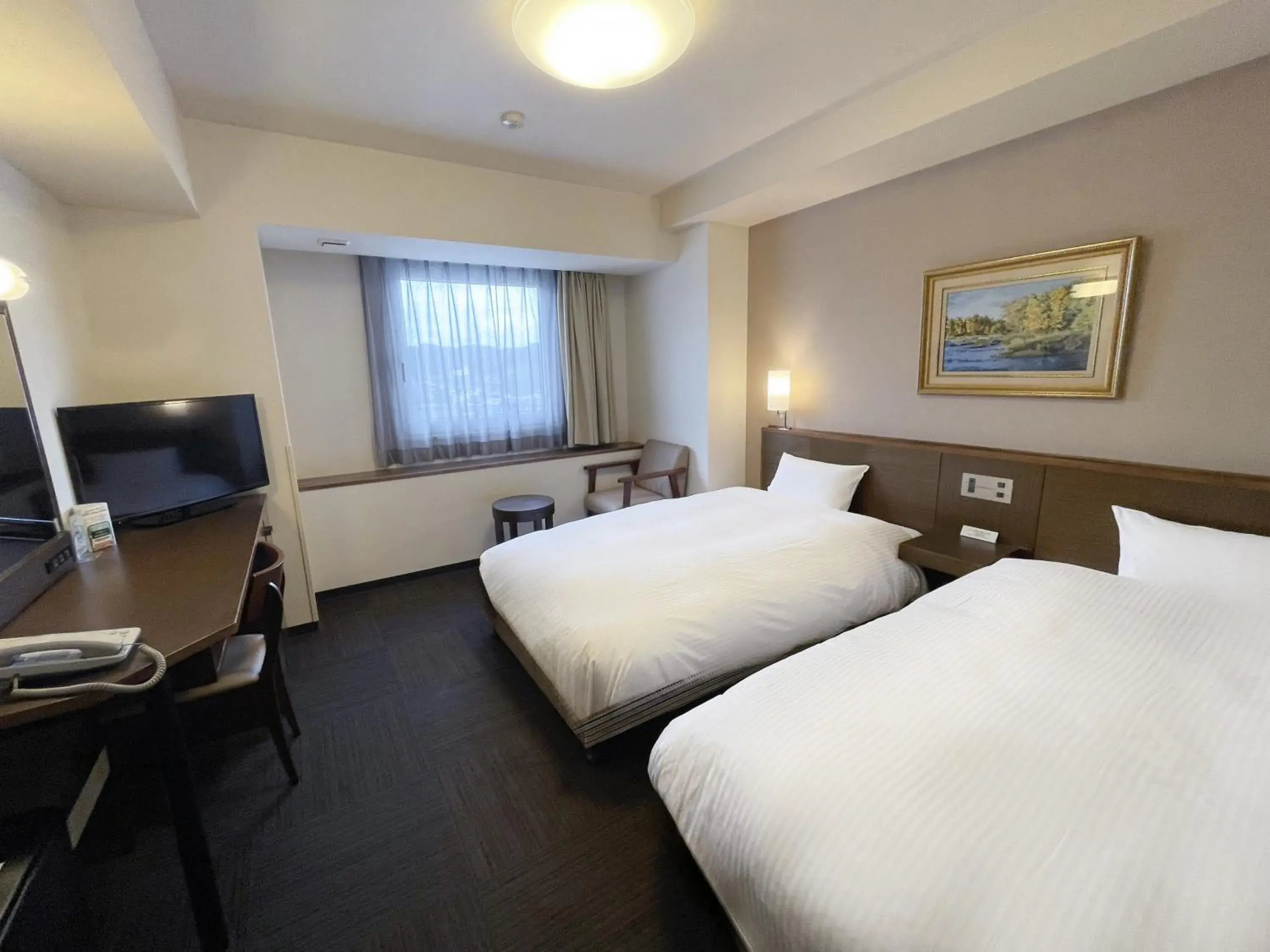 Twin Room - Smoking in Route Inn Grantia Himi Wakuranoyado Twin Room - Smoking in Route Inn Grantia Himi Wakuranoyado