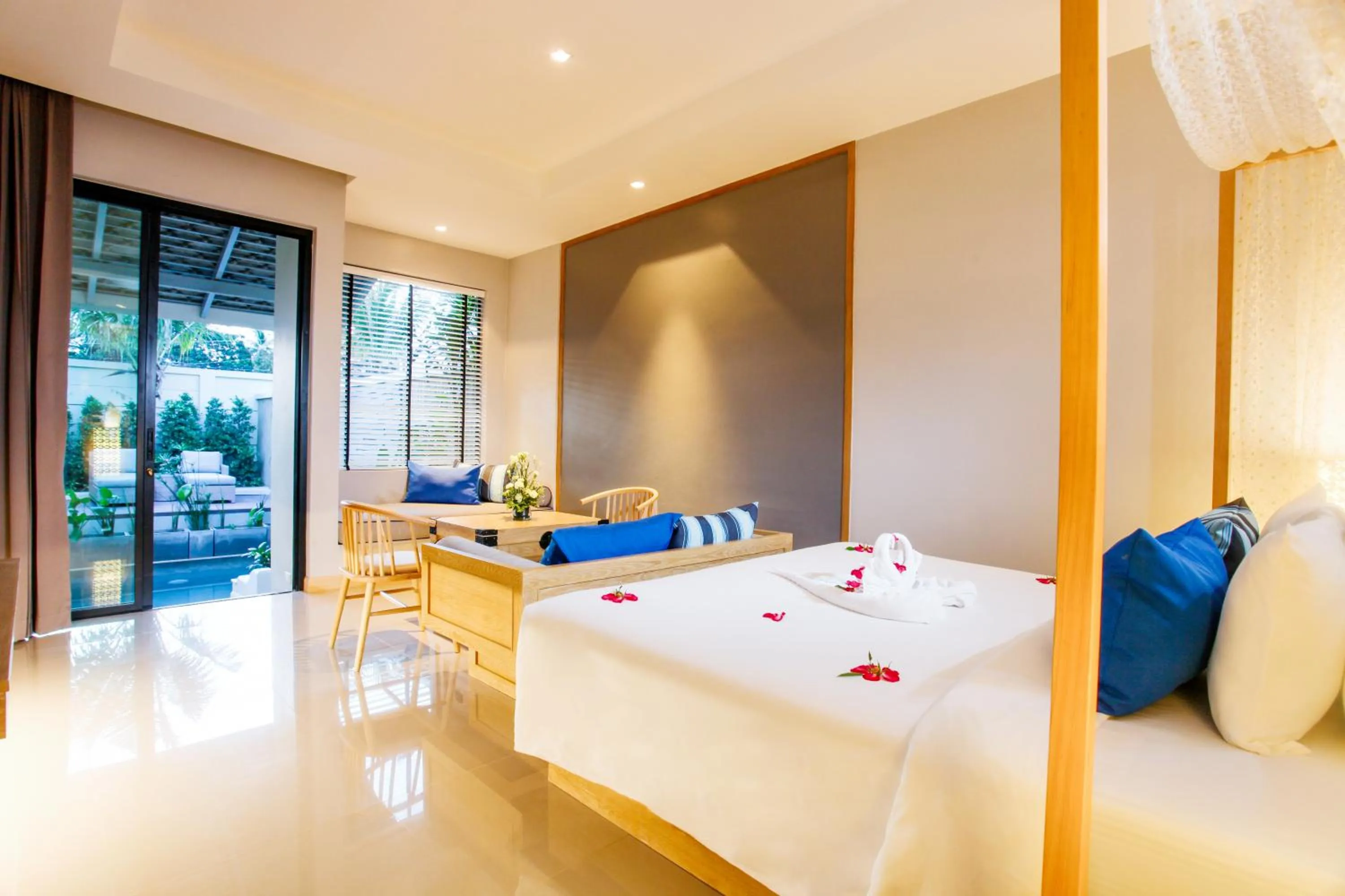 Seating area, Bed in CRAFT Resort & Villas, Phuket Town