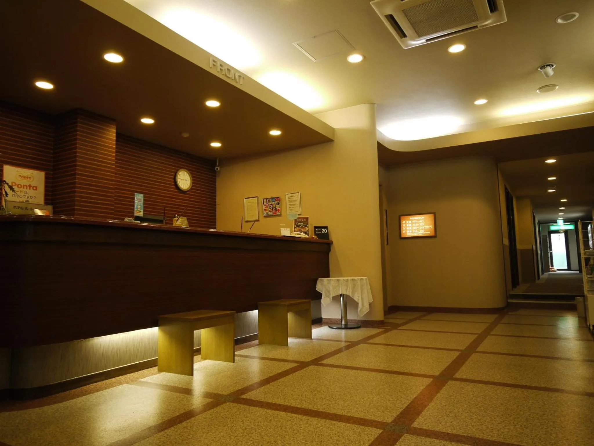 Lobby or reception in Hotel Route-Inn Court Kashiwazaki