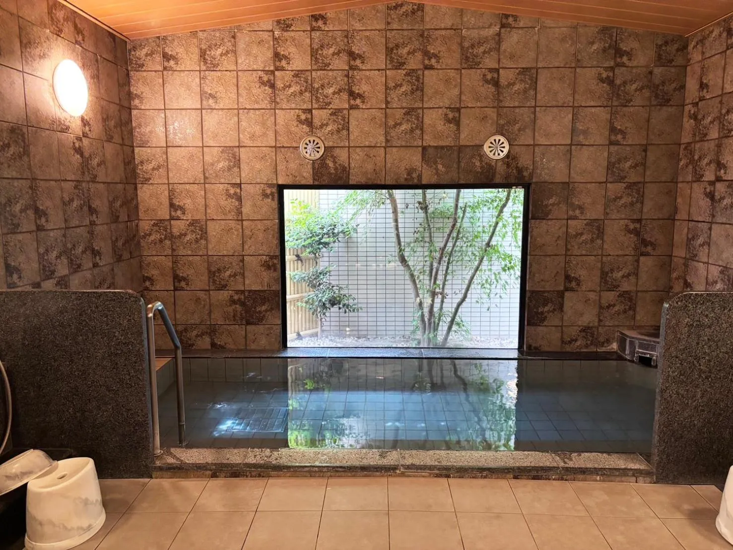 Public Bath in Hotel Route-Inn Shibukawa