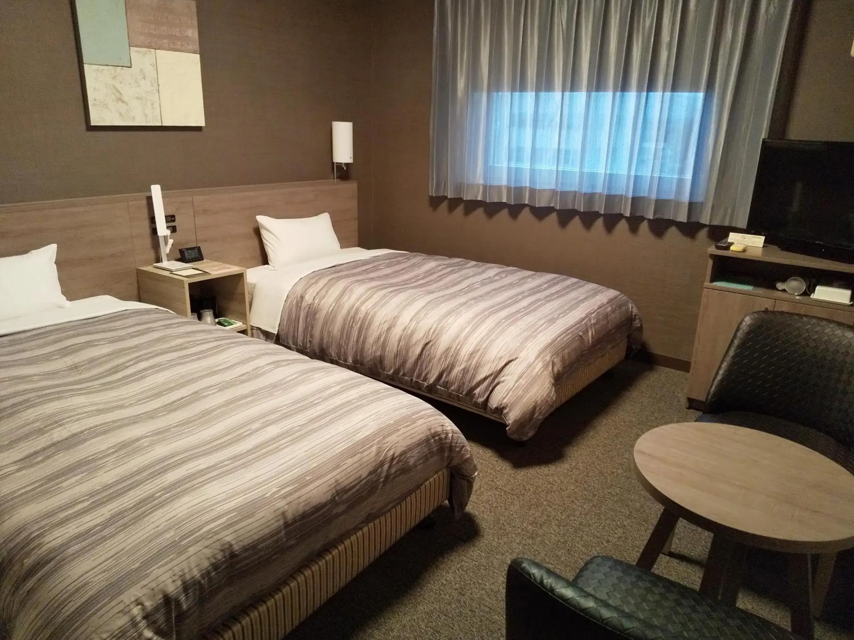 Twin Room - single occupancy - Non-Smoking in Hotel Route-Inn Nishinasuno-2 Twin Room - single occupancy - Non-Smoking in Hotel Route-Inn Nishinasuno-2