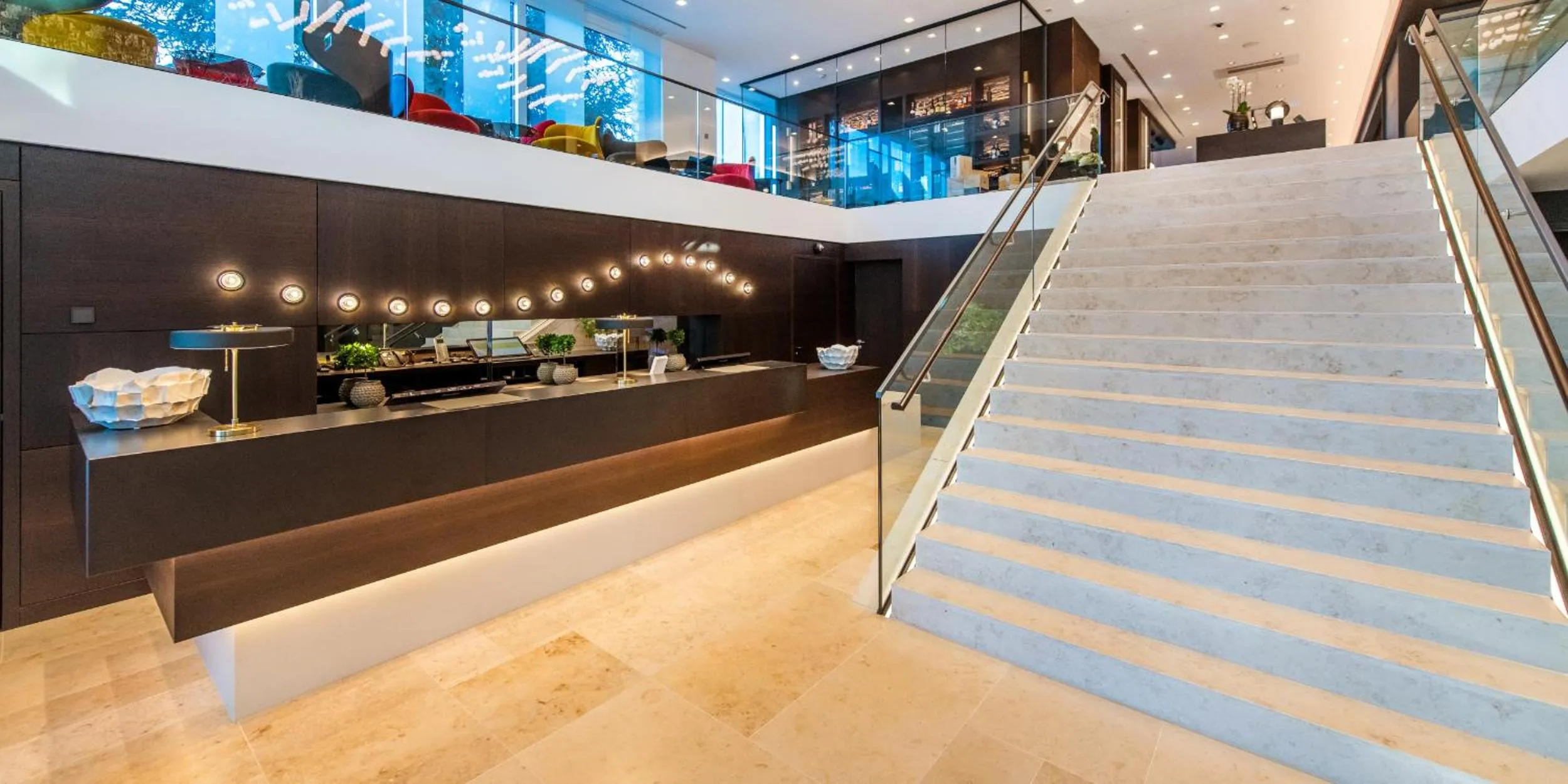 Lobby or reception in FÄHRHAUS Koblenz