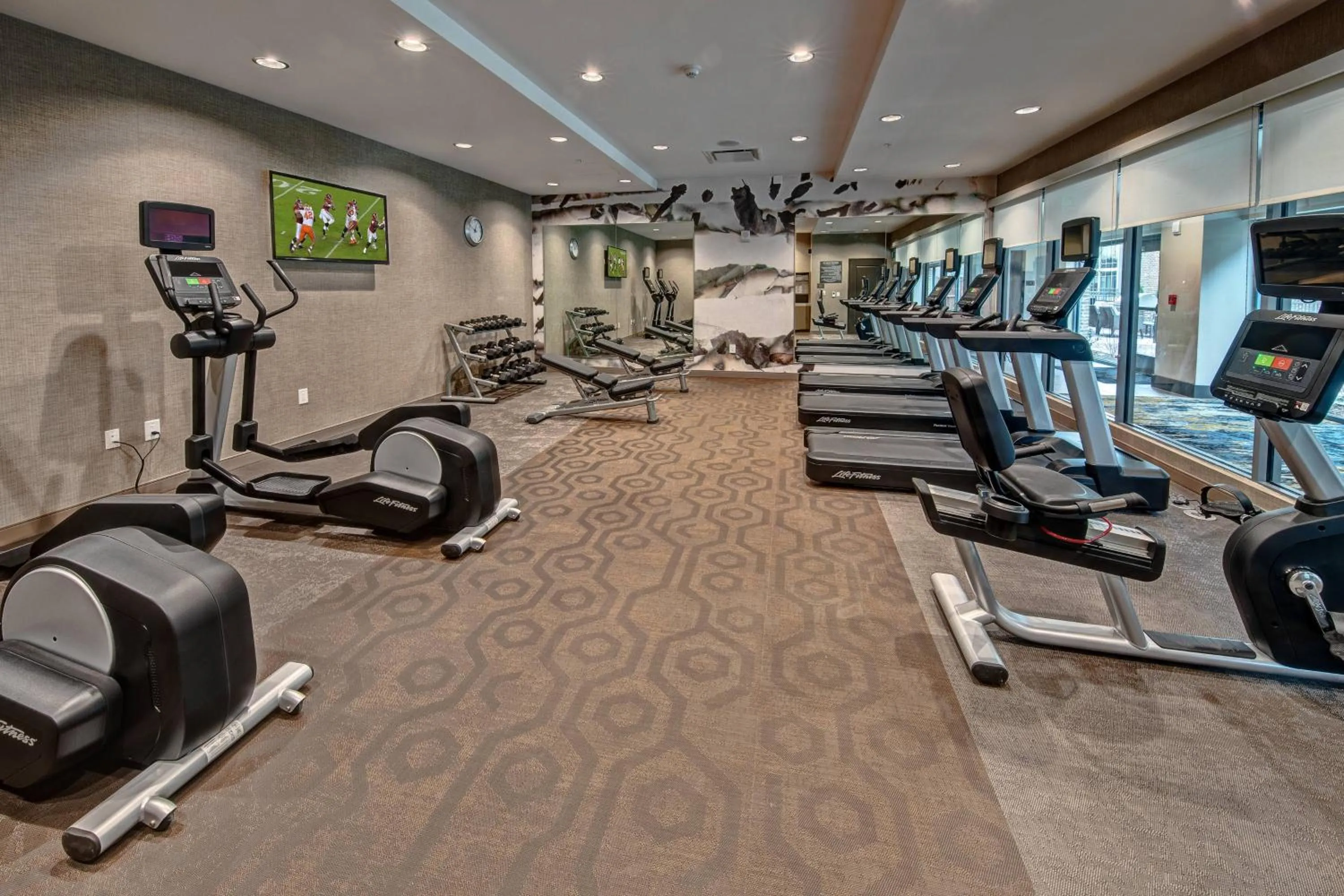 Fitness centre/facilities in Residence Inn by Marriott Nashville Green Hills