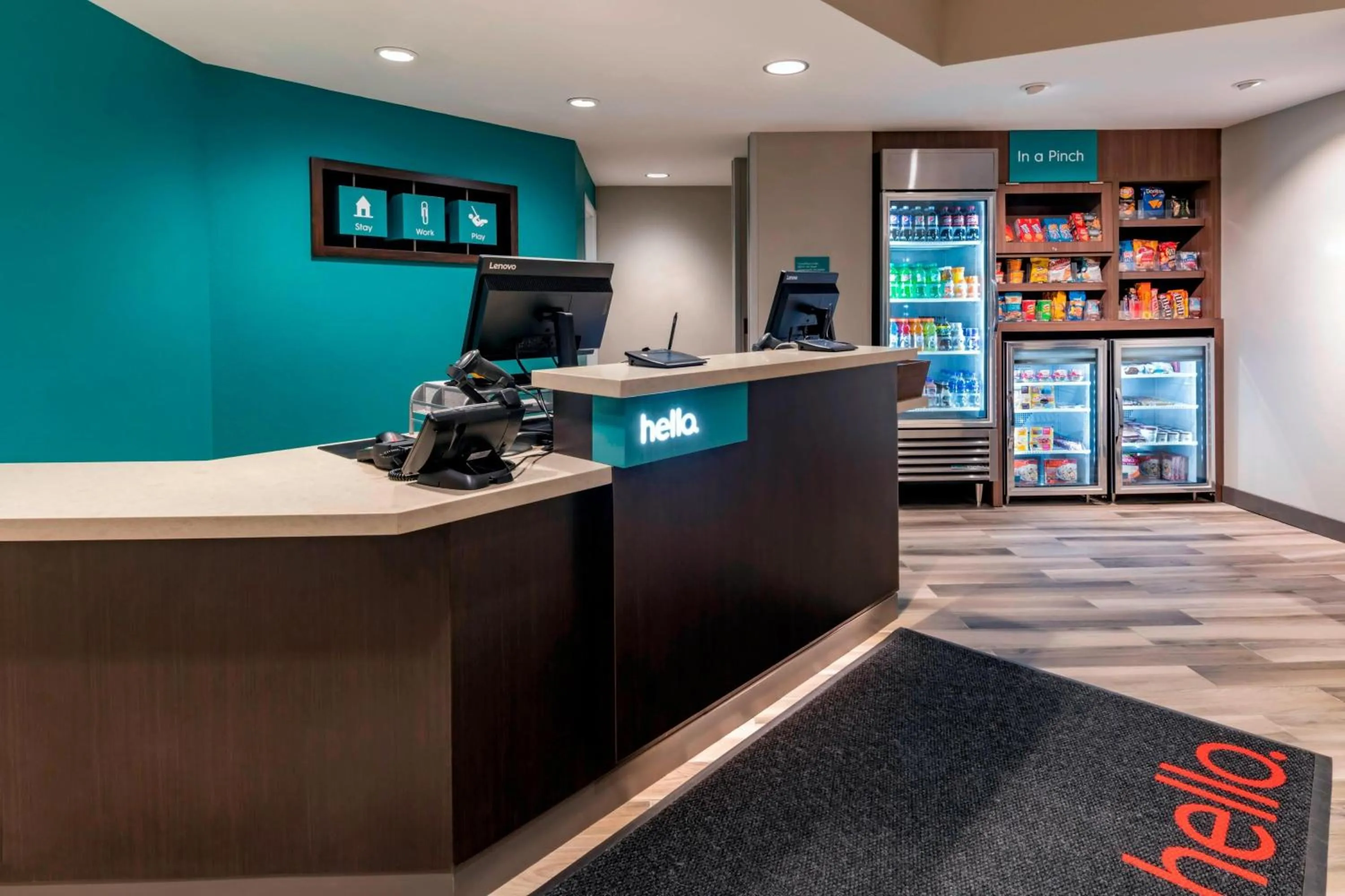 Lobby or reception in TownePlace Suites by Marriott Leavenworth