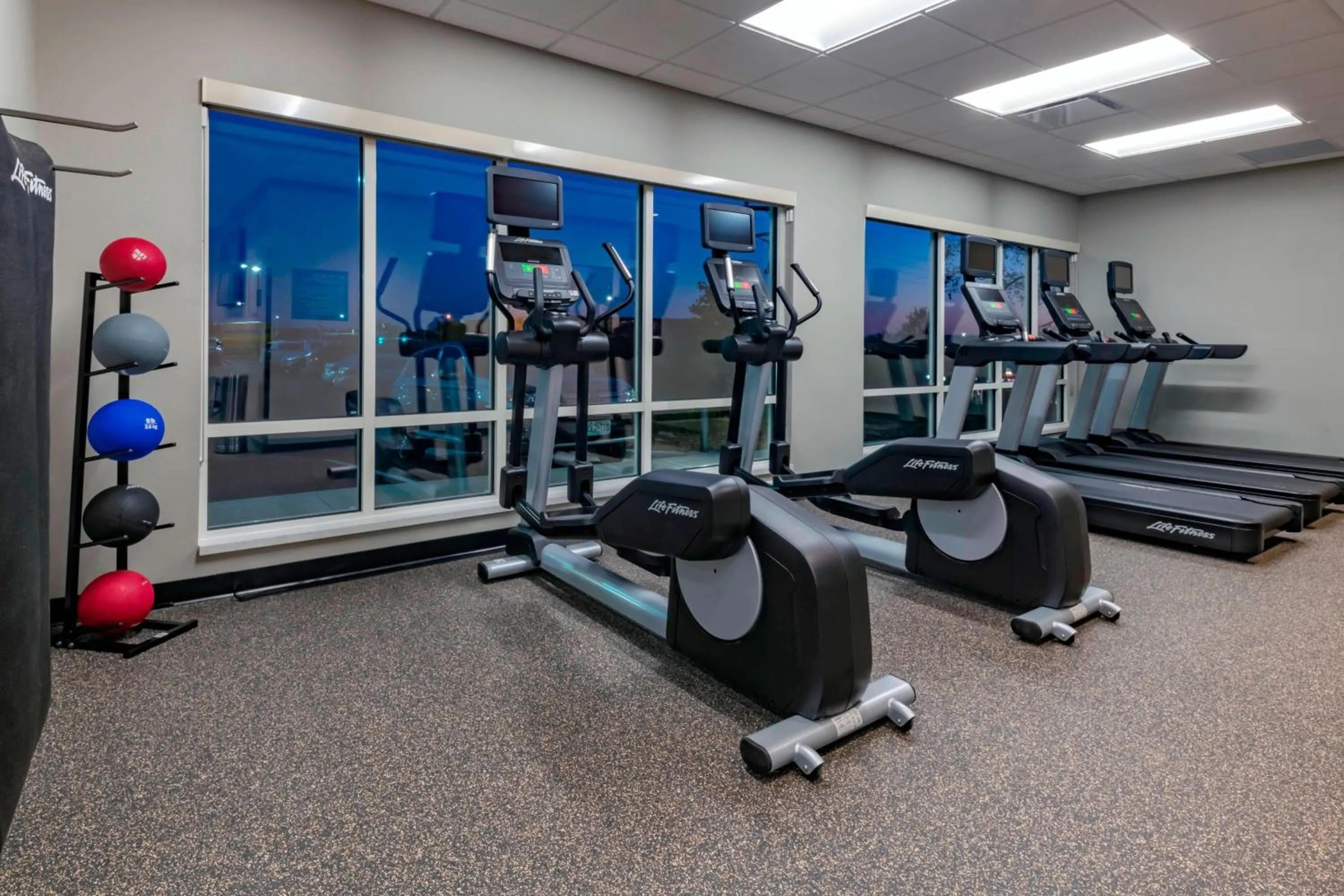 Fitness centre/facilities in TownePlace Suites by Marriott Leavenworth