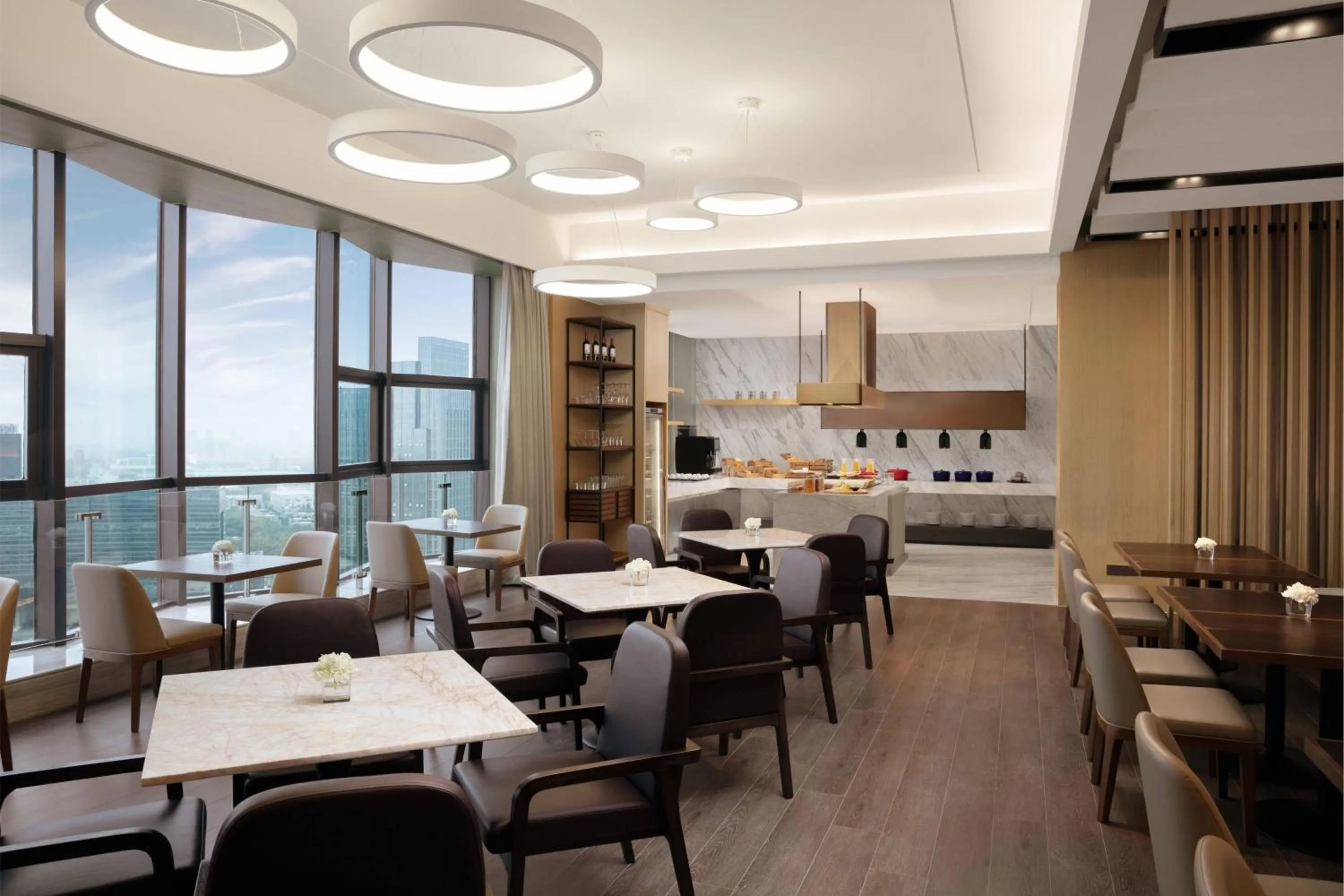 Lounge or bar in Courtyard by Marriott Jiangsu Taizhou
