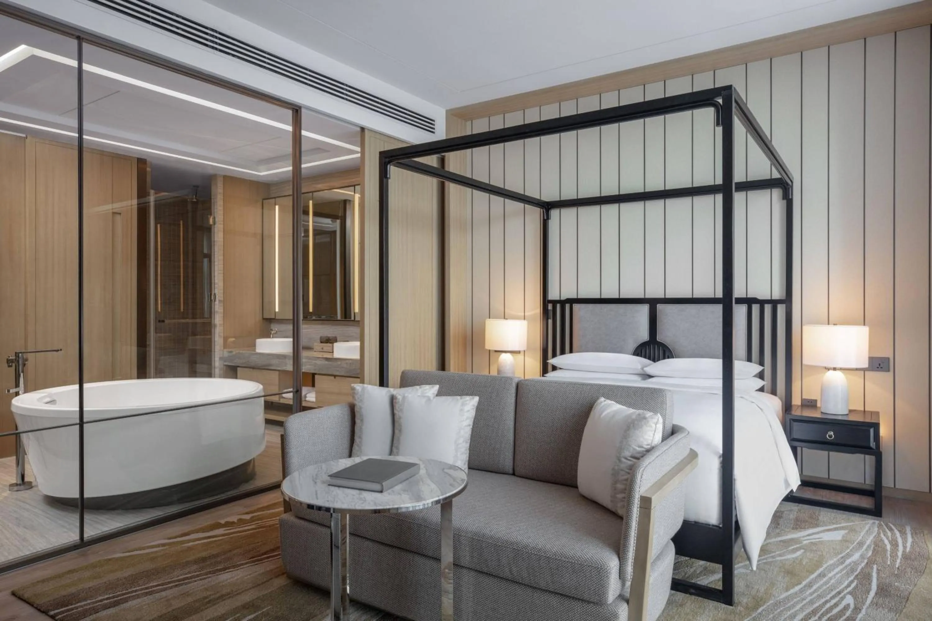 Bedroom, Bed in Courtyard by Marriott Jiangsu Taizhou