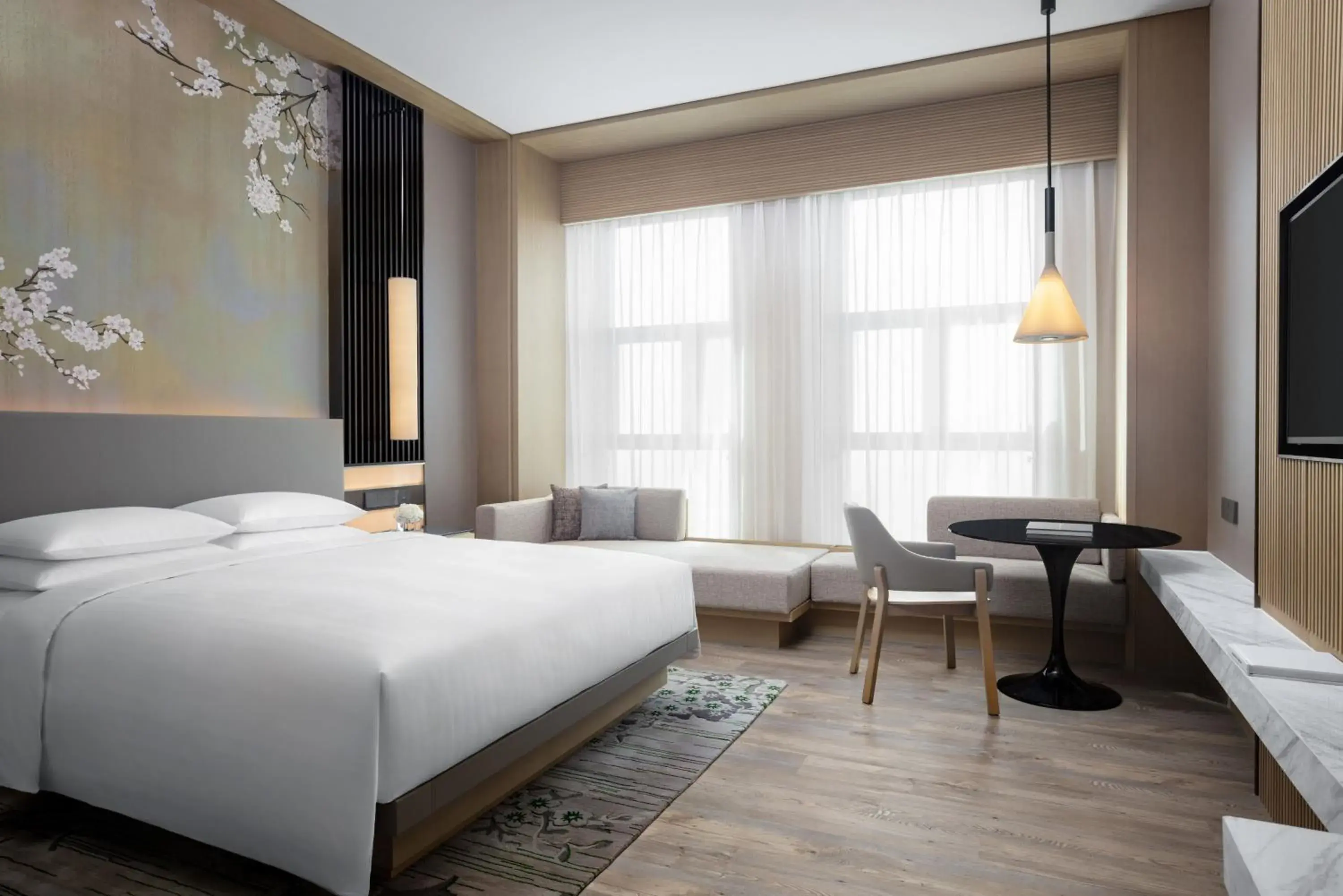 Landscape King Room in Courtyard by Marriott Jiangsu Taizhou Landscape King Room in Courtyard by Marriott Jiangsu Taizhou
