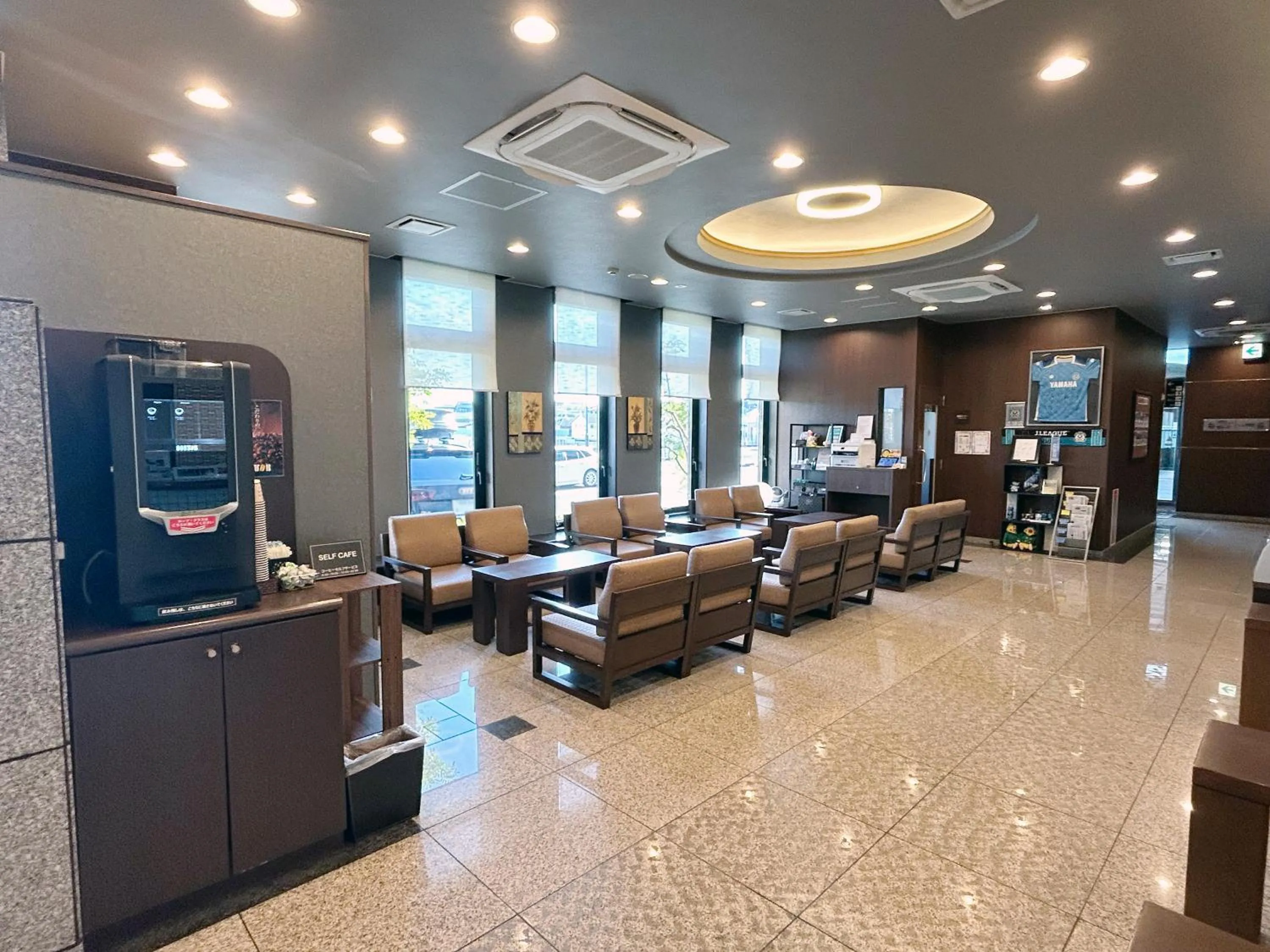 Lobby or reception in Hotel Route-Inn Iwata Inter
