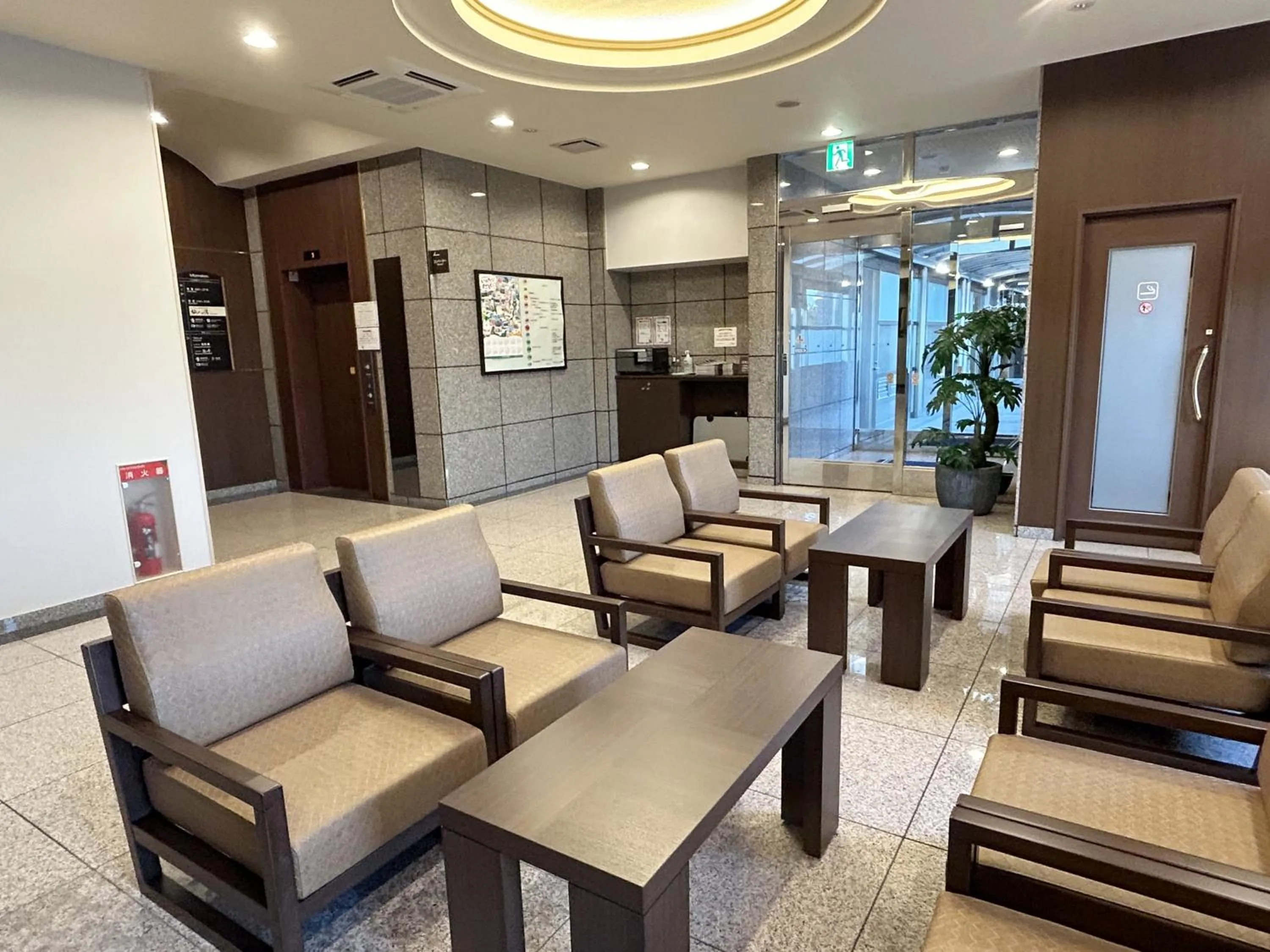 Lobby or reception in Hotel Route-Inn Iwata Inter
