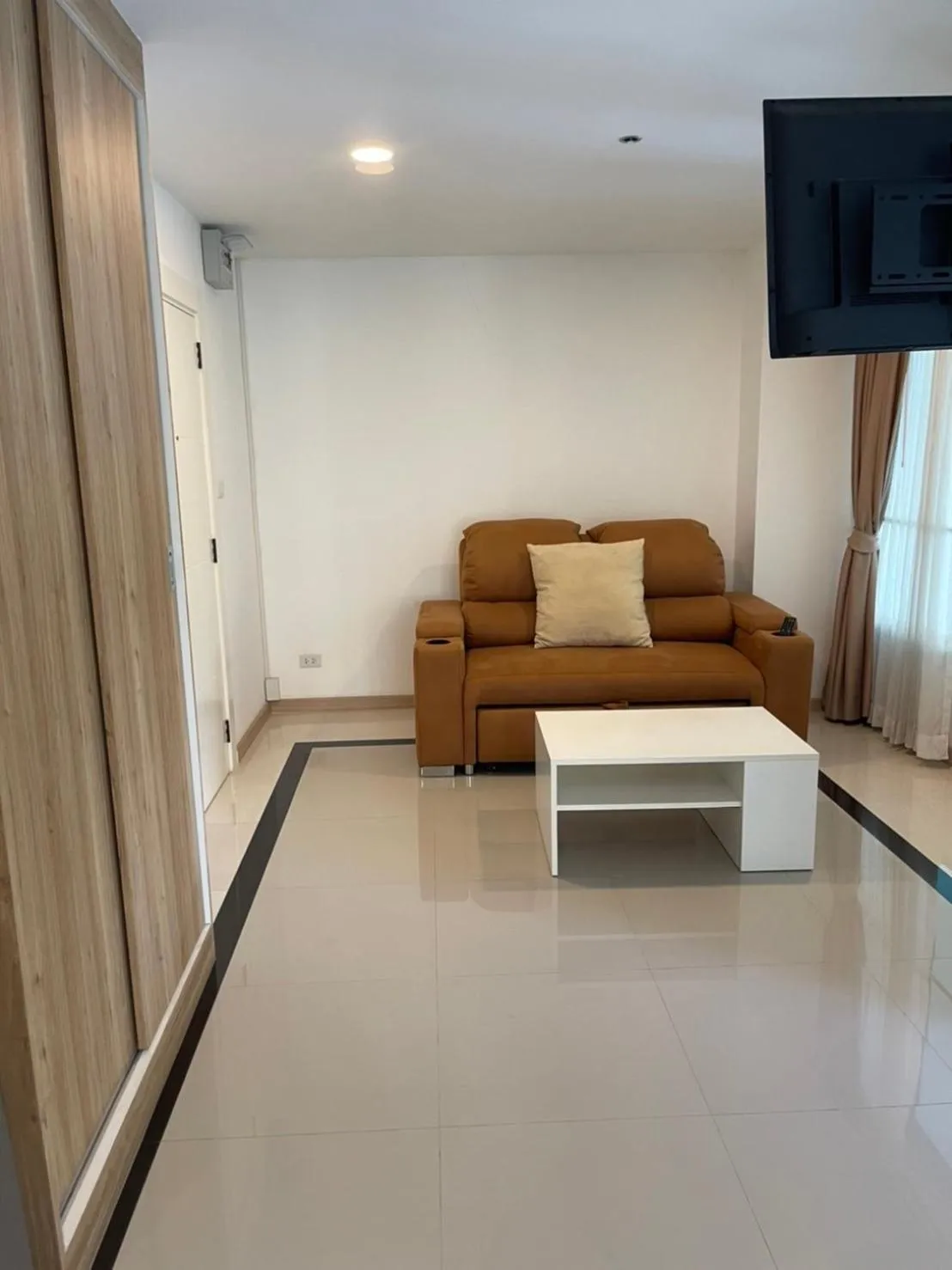 Living room in The Lux Ladprao 10