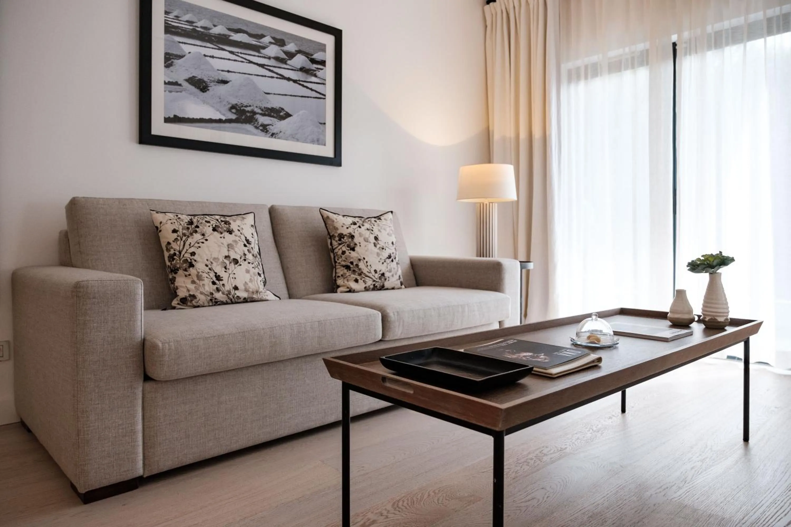 Living room in Octant Praia Verde