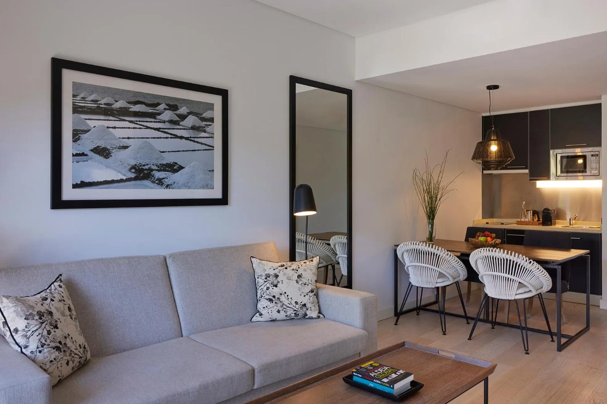 Living room in Octant Praia Verde