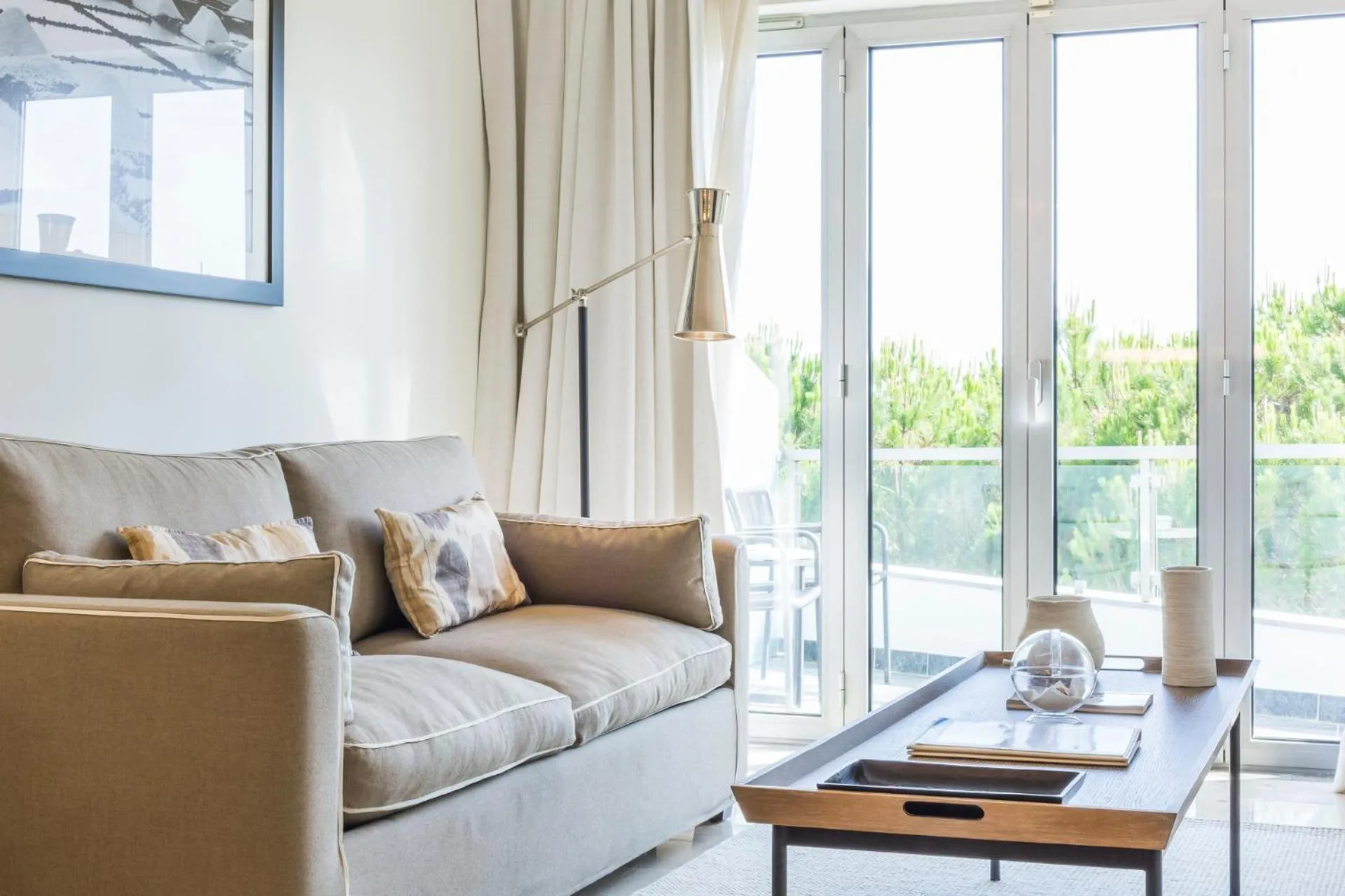Living room in Octant Praia Verde