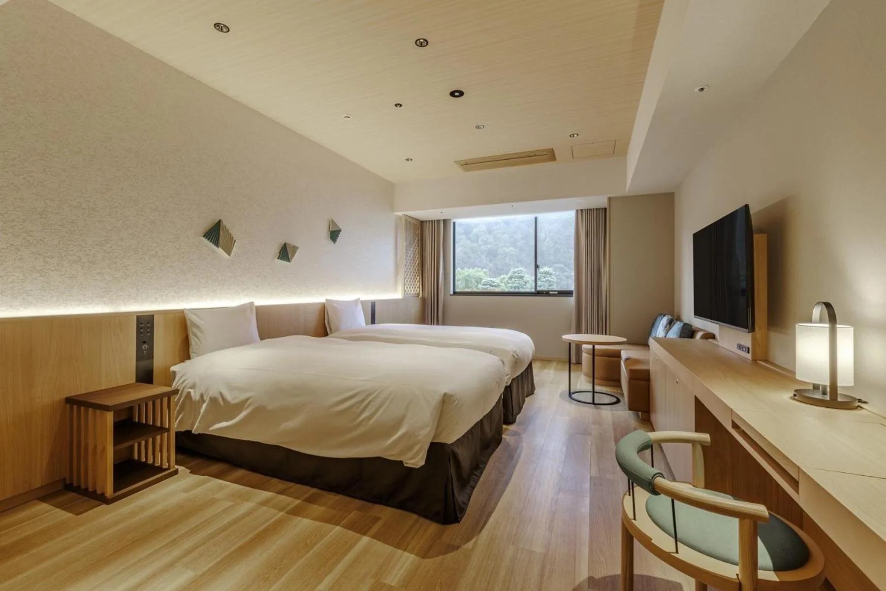 Photo of the whole room, Bed in Beppu SUGINOI HOTEL