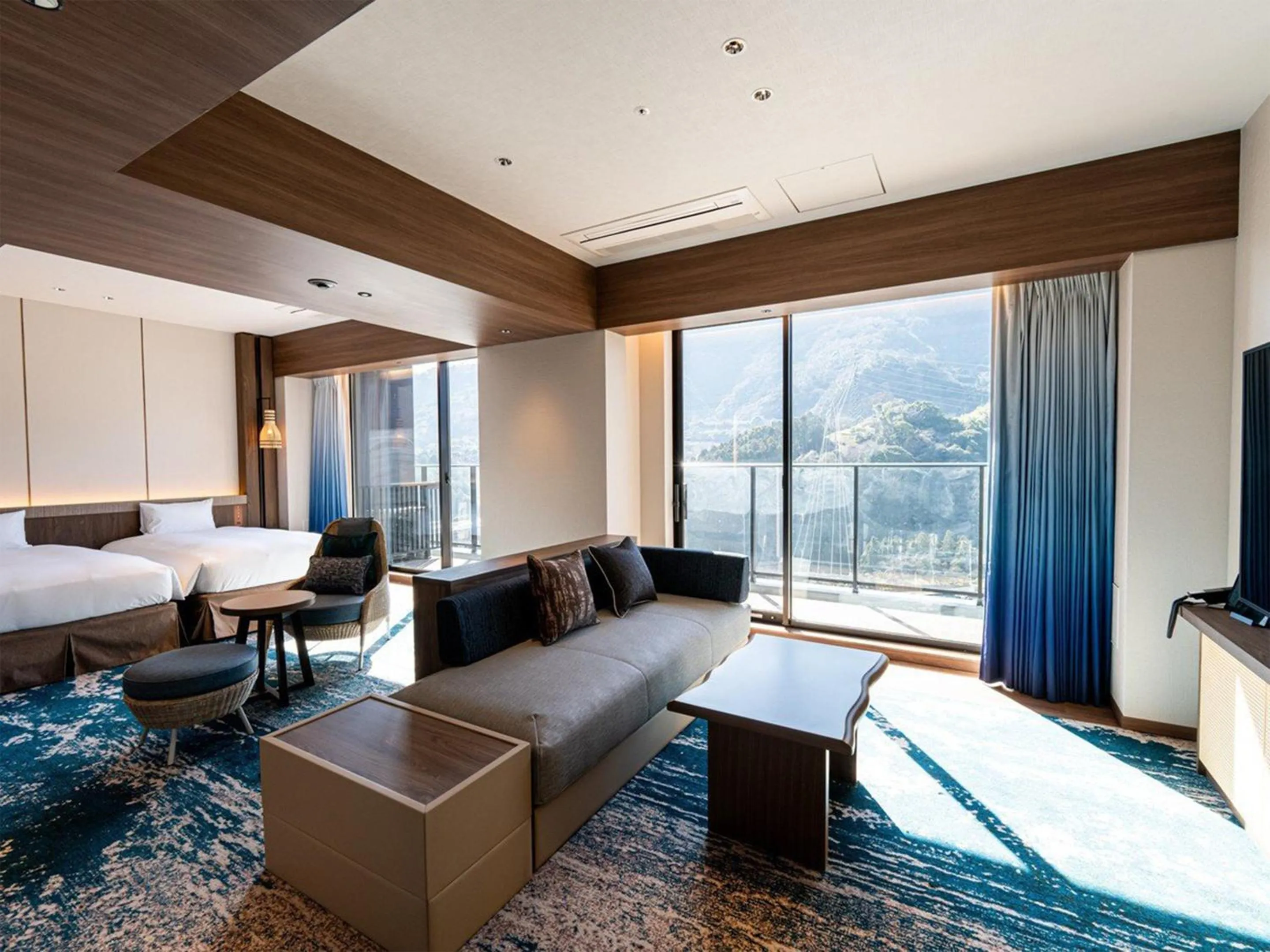 Photo of the whole room, Bed in Beppu SUGINOI HOTEL