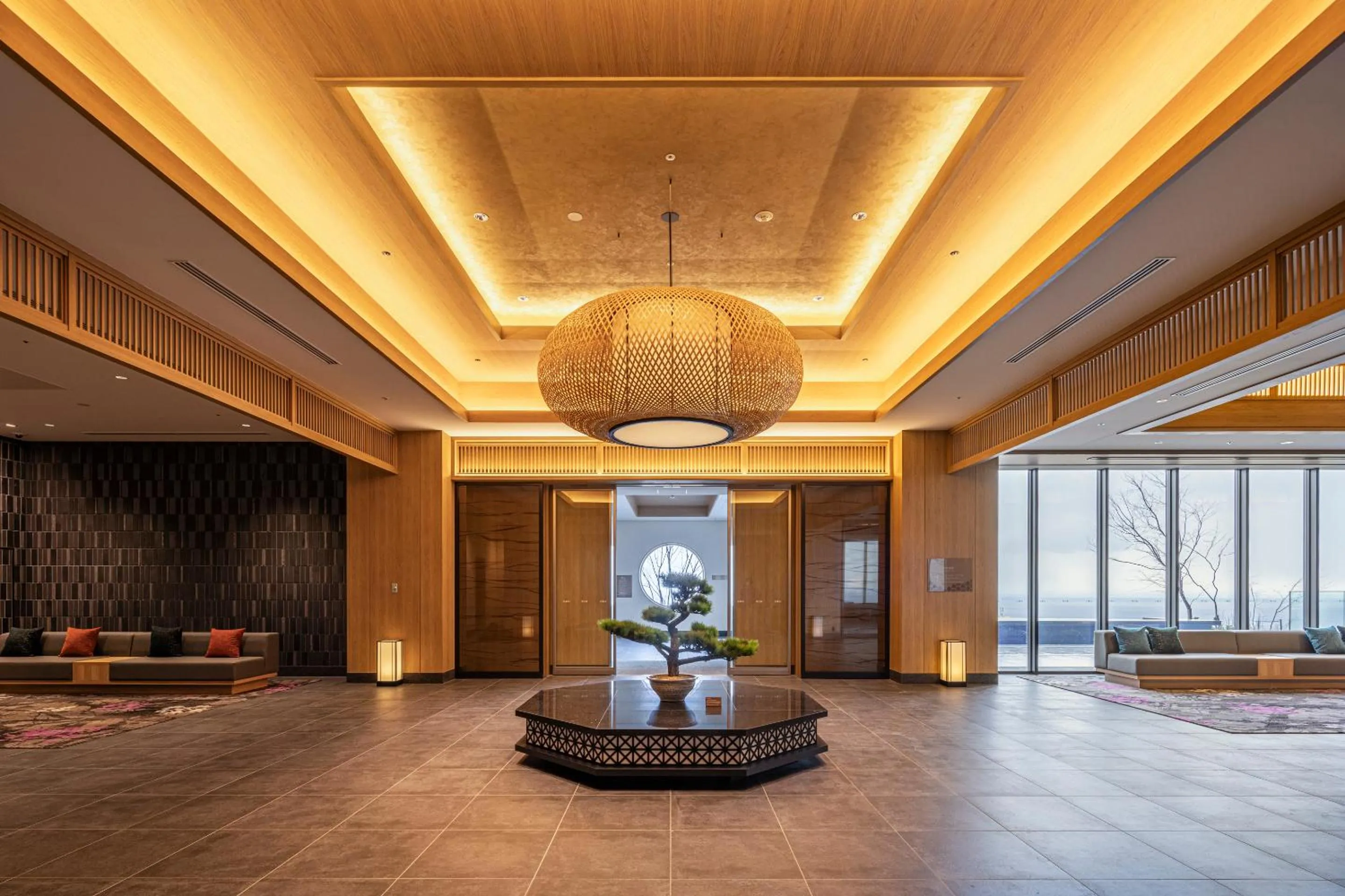 Lobby or reception in Beppu SUGINOI HOTEL