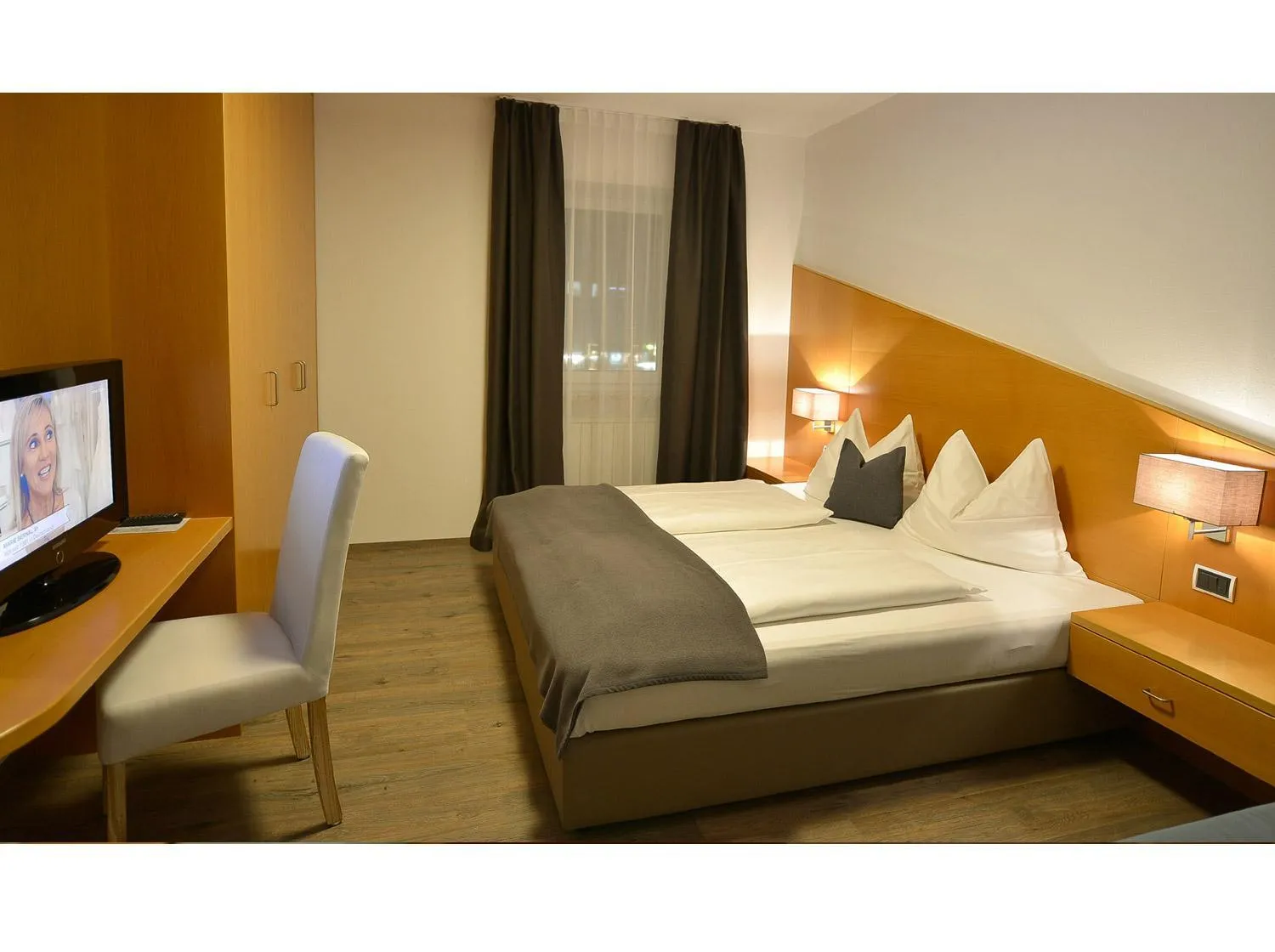 Bed in Apparthotel Central