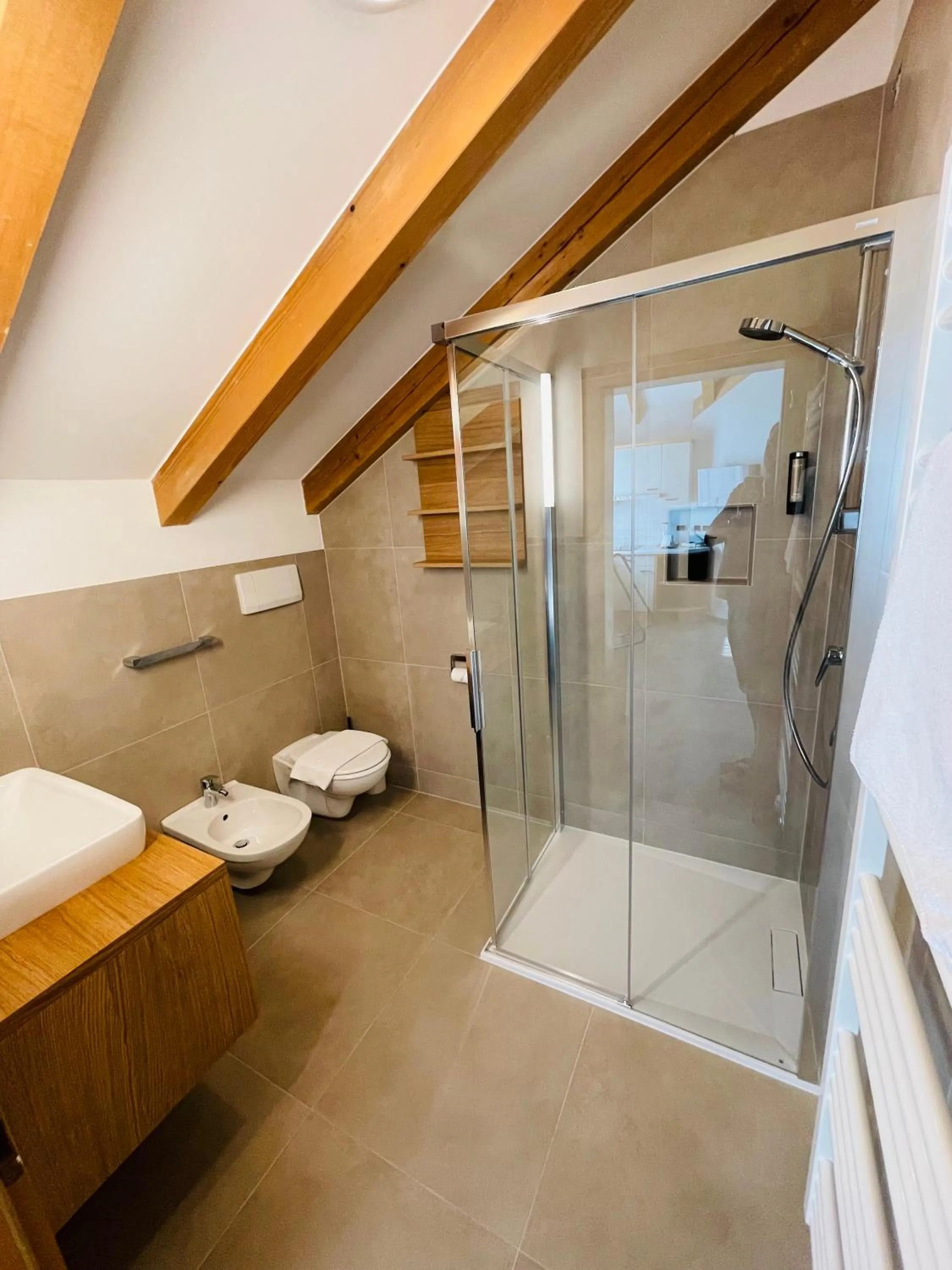 Bathroom in Apparthotel Central