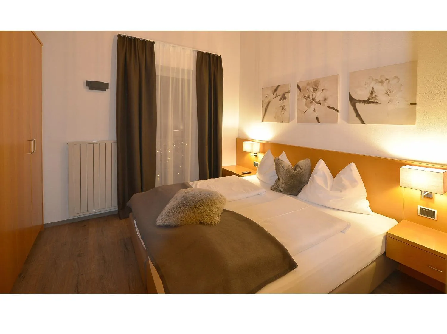 Bed in Apparthotel Central