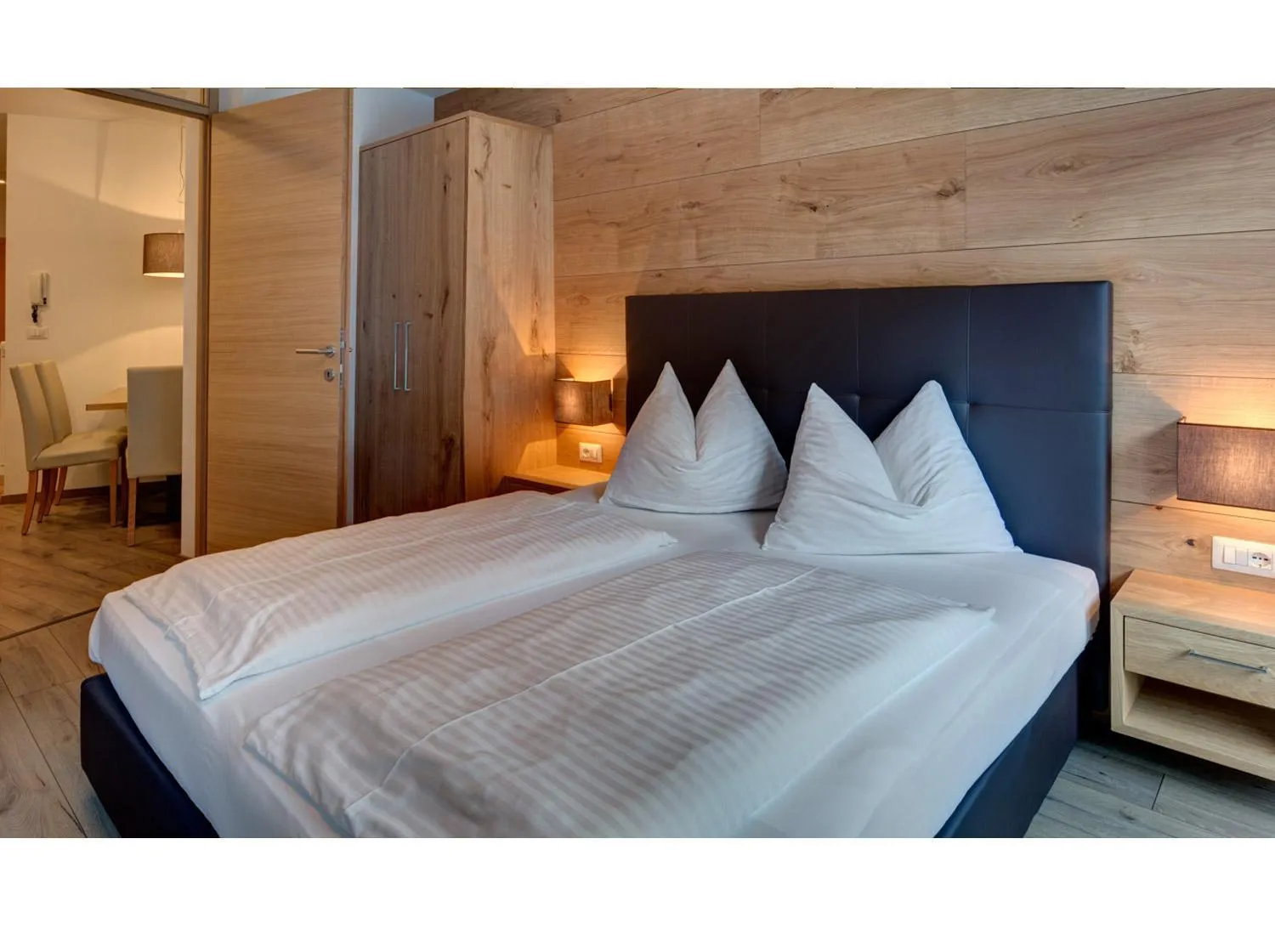 Bed in Apparthotel Central