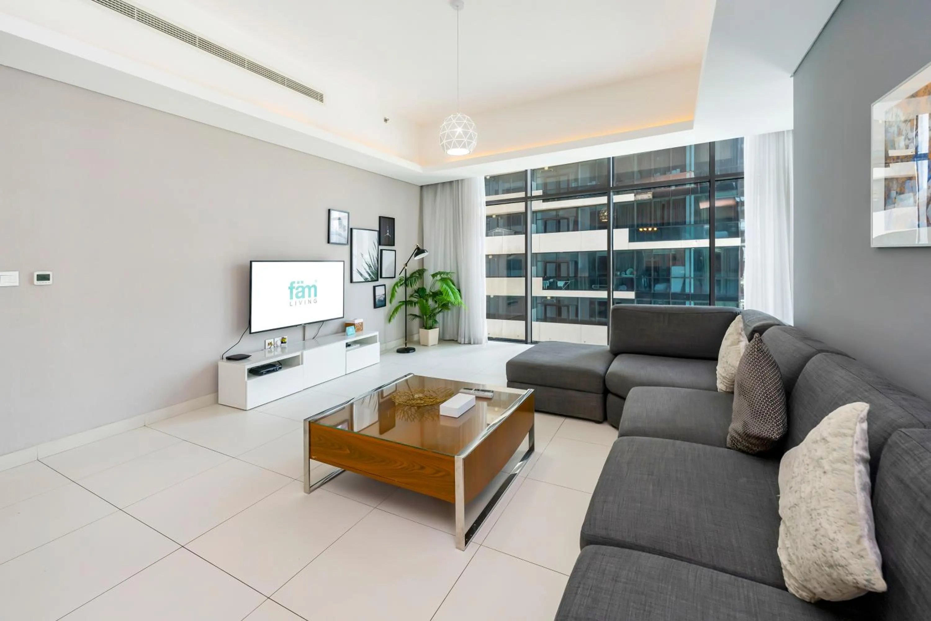 TV and multimedia, Seating Area in FAM Living - Mada Residences Downtown Dubai