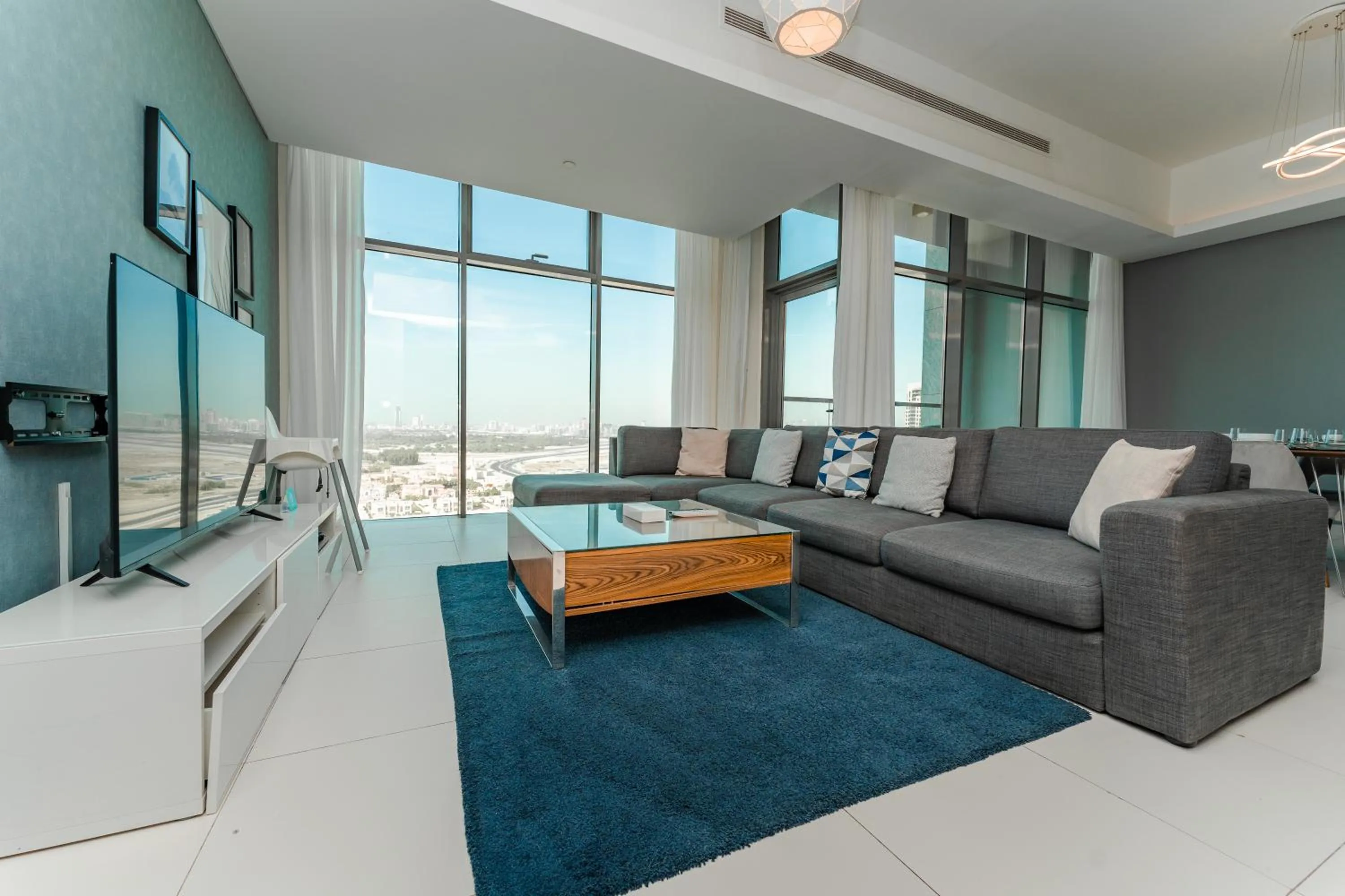 Living room, Seating Area in FAM Living - Mada Residences Downtown Dubai