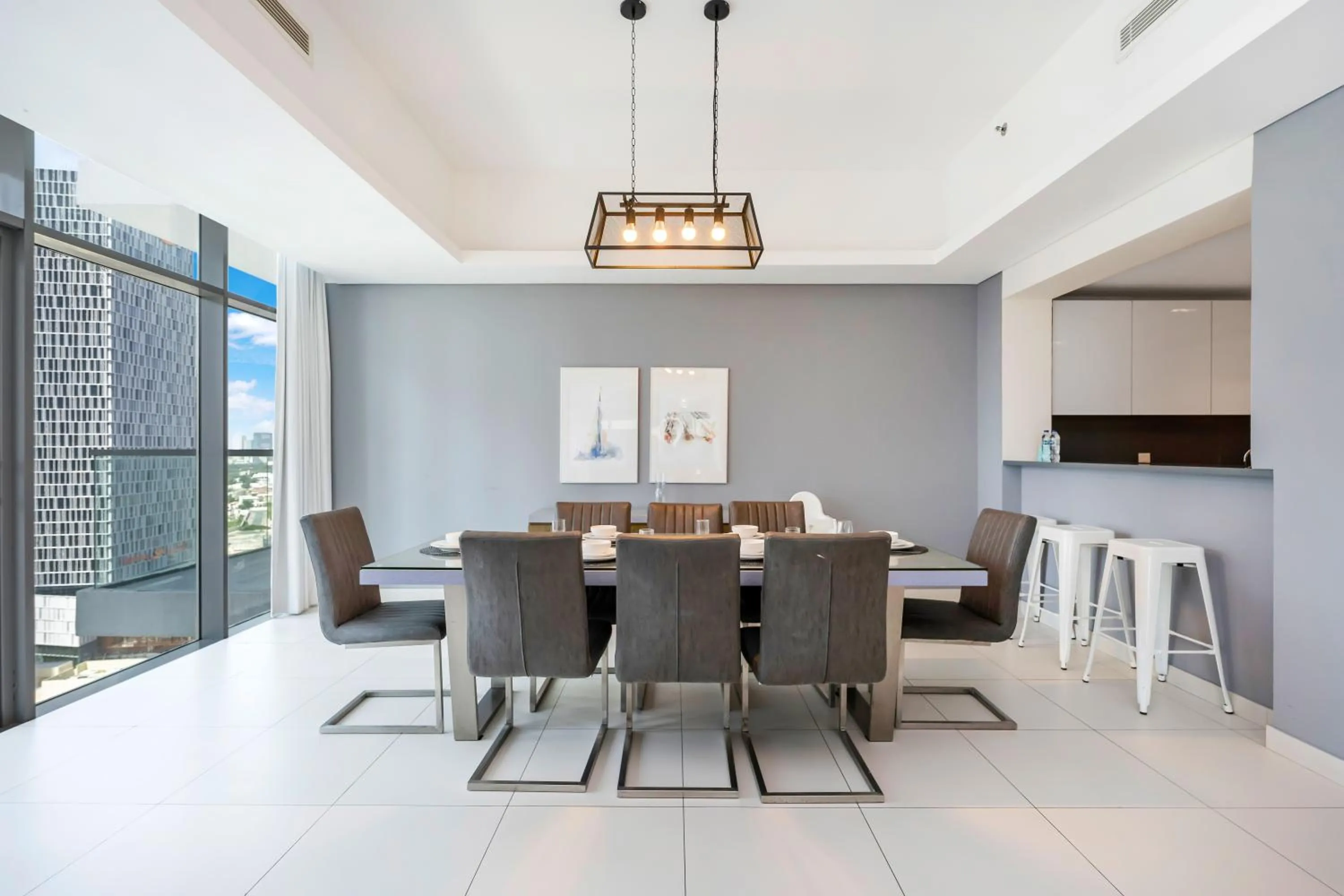 Dining area in FAM Living - Mada Residences Downtown Dubai