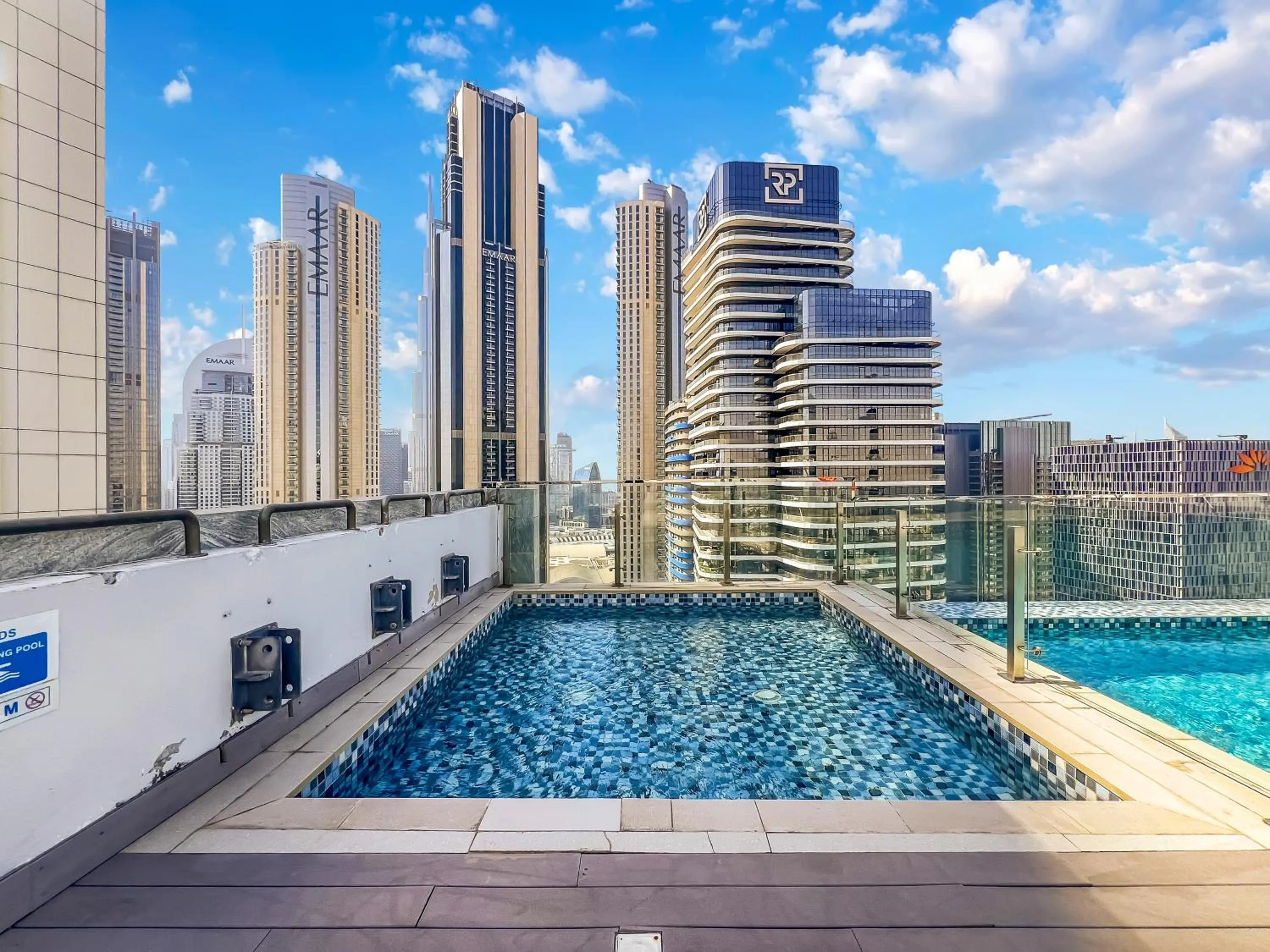 Swimming Pool in FAM Living - Mada Residences Downtown Dubai
