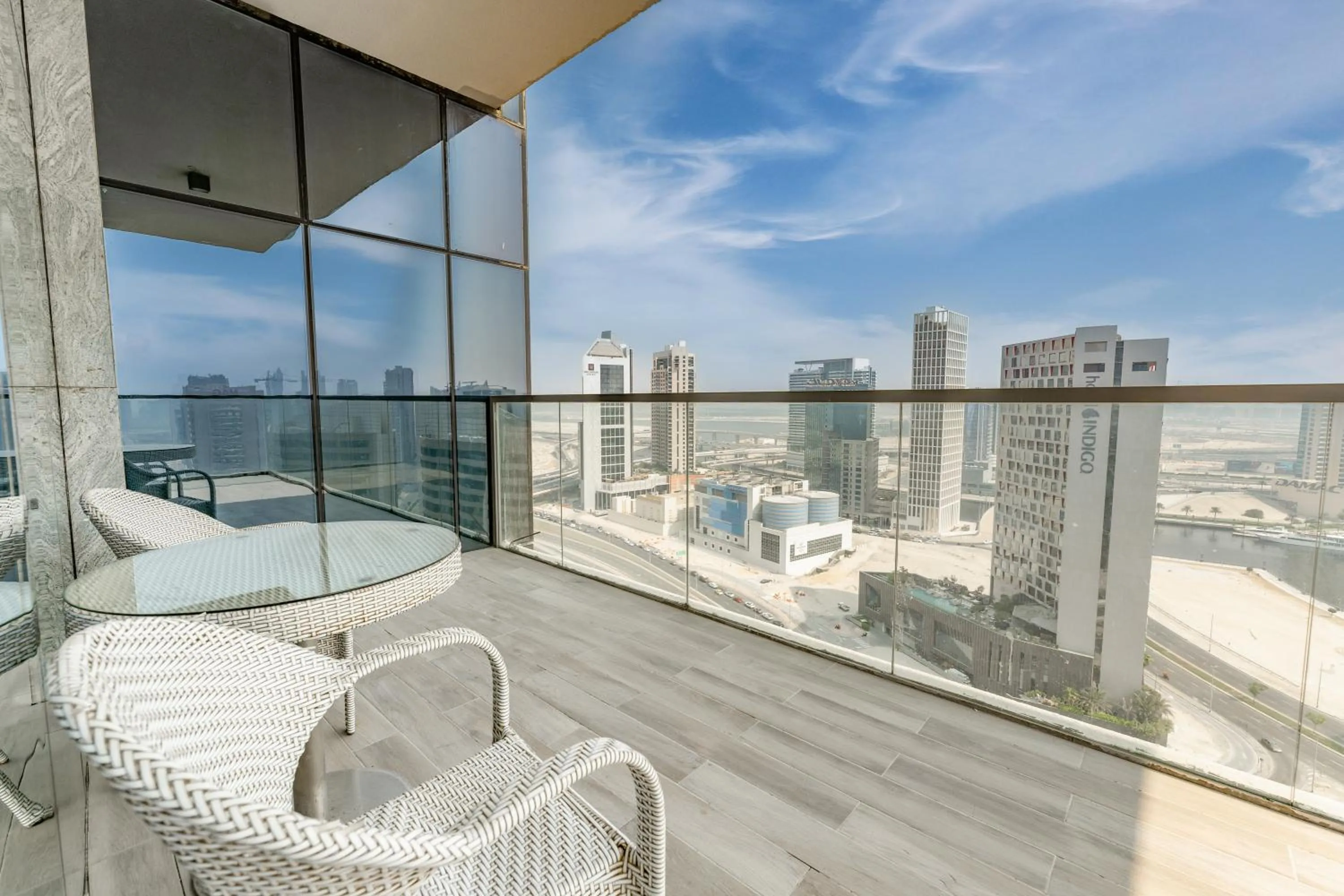 Patio, Balcony/Terrace in FAM Living - Mada Residences Downtown Dubai