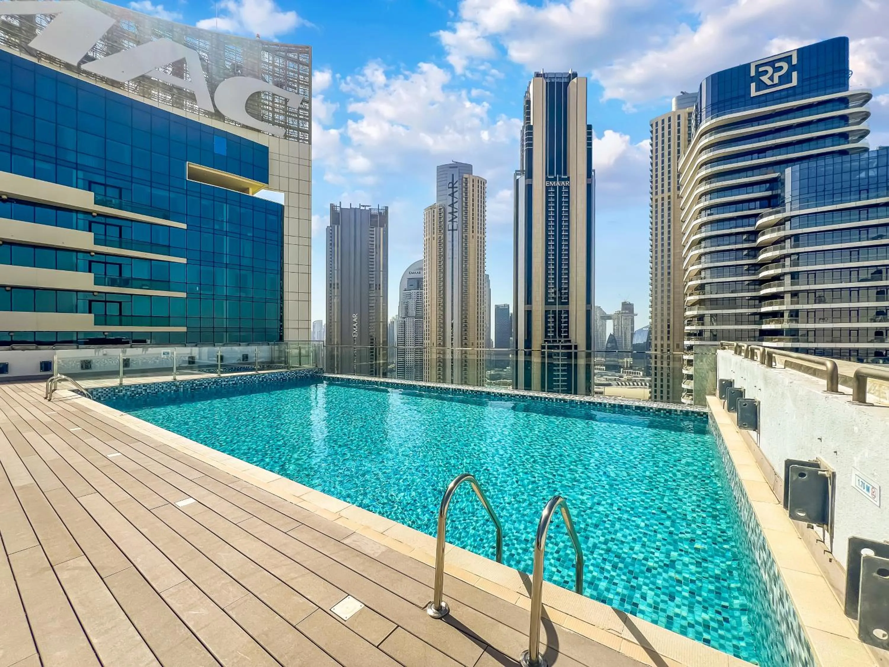 Pool view, Swimming Pool in FAM Living - Mada Residences Downtown Dubai