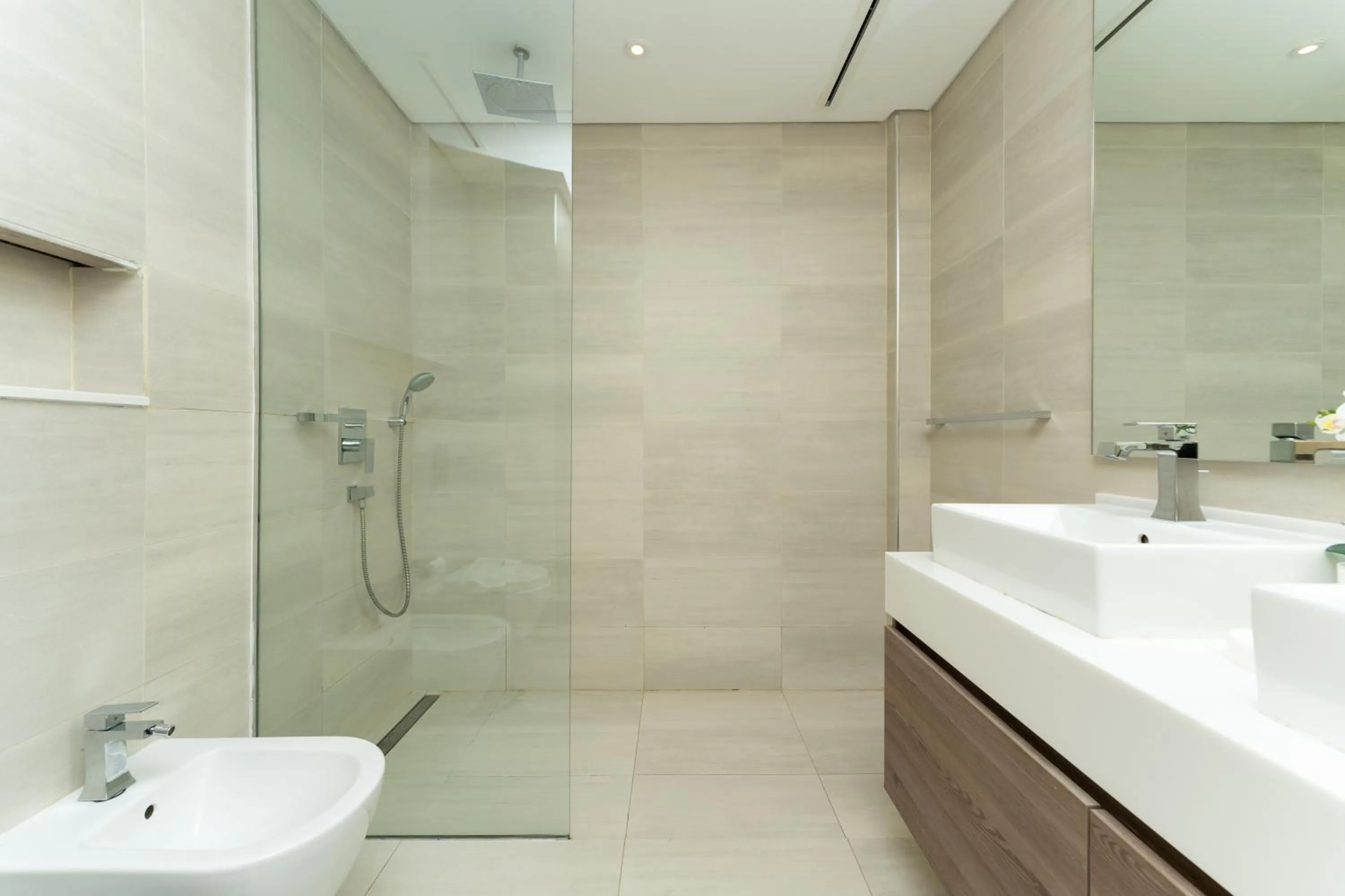 Shower, Bathroom in FAM Living - Mada Residences Downtown Dubai