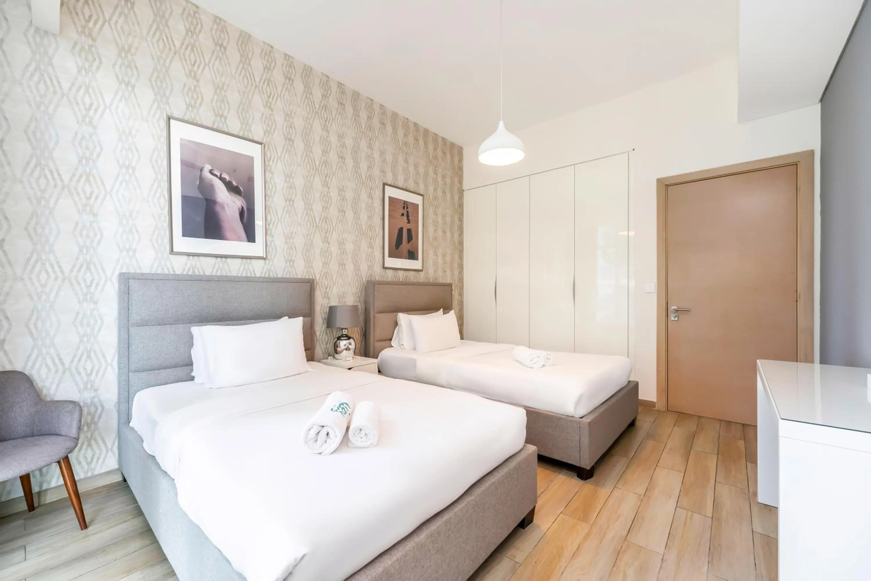 Bed in FAM Living - Mada Residences Downtown Dubai