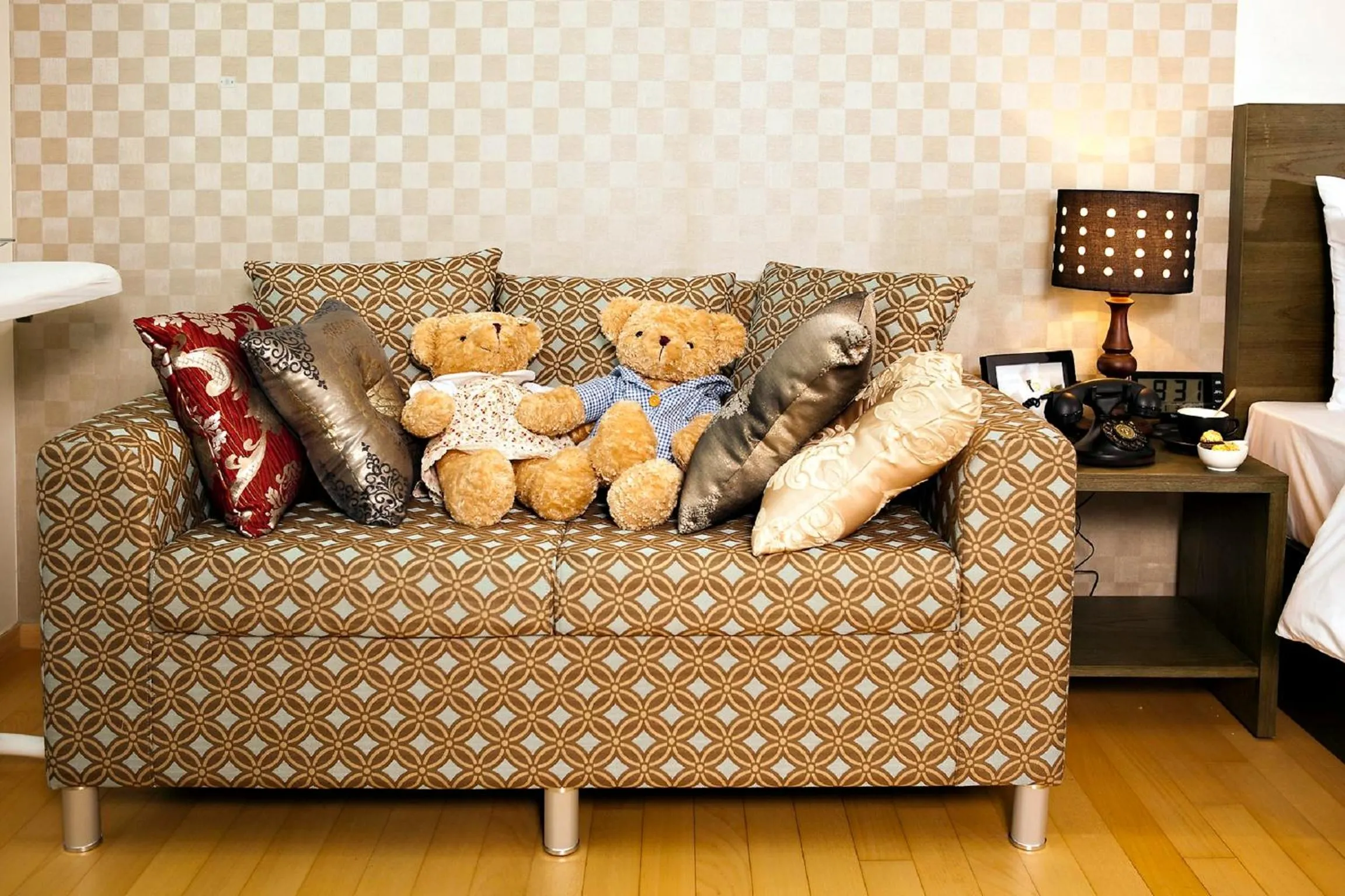 Seating area in Hotel Hu Incheon Airport