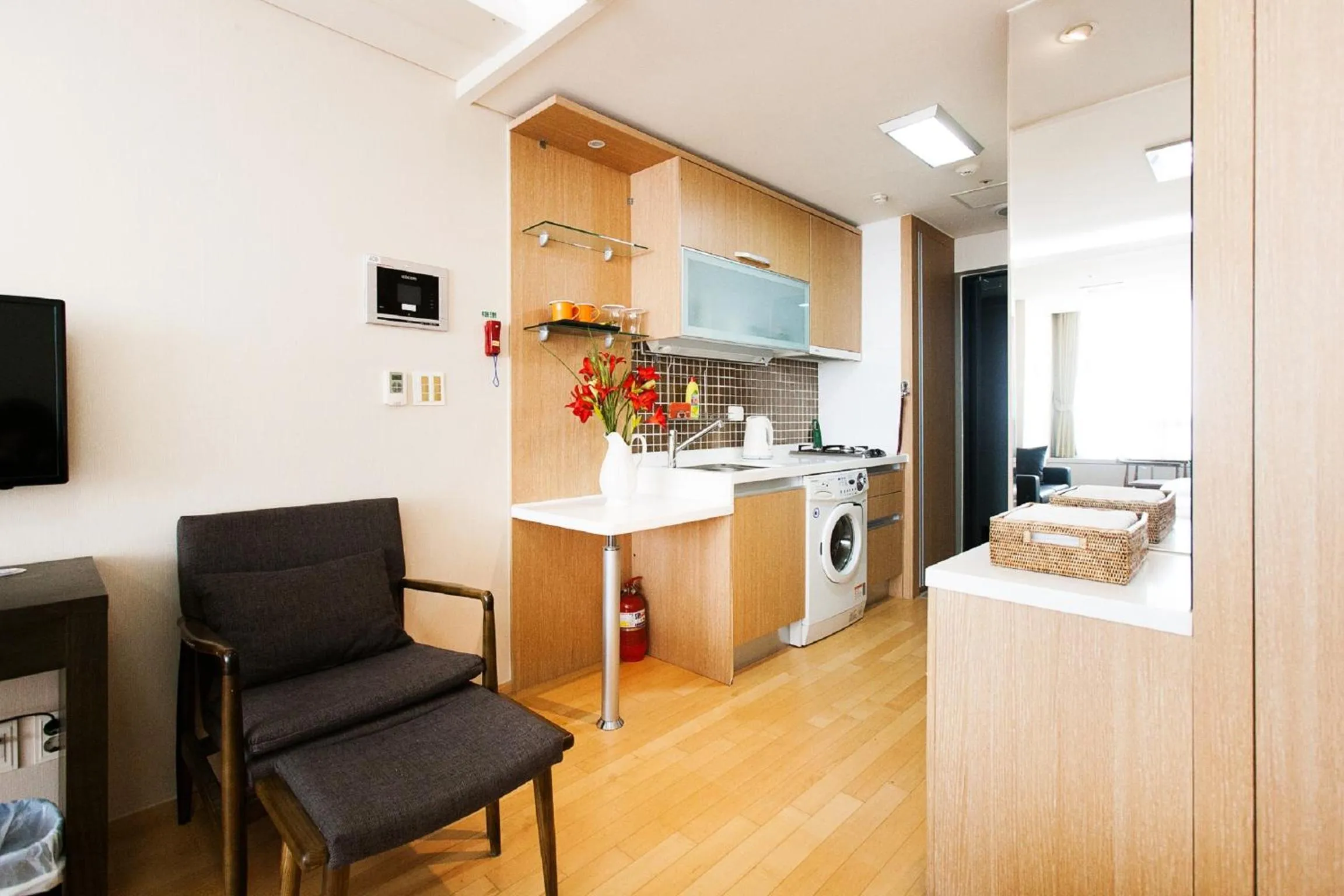 Kitchen or kitchenette in Hotel Hu Incheon Airport