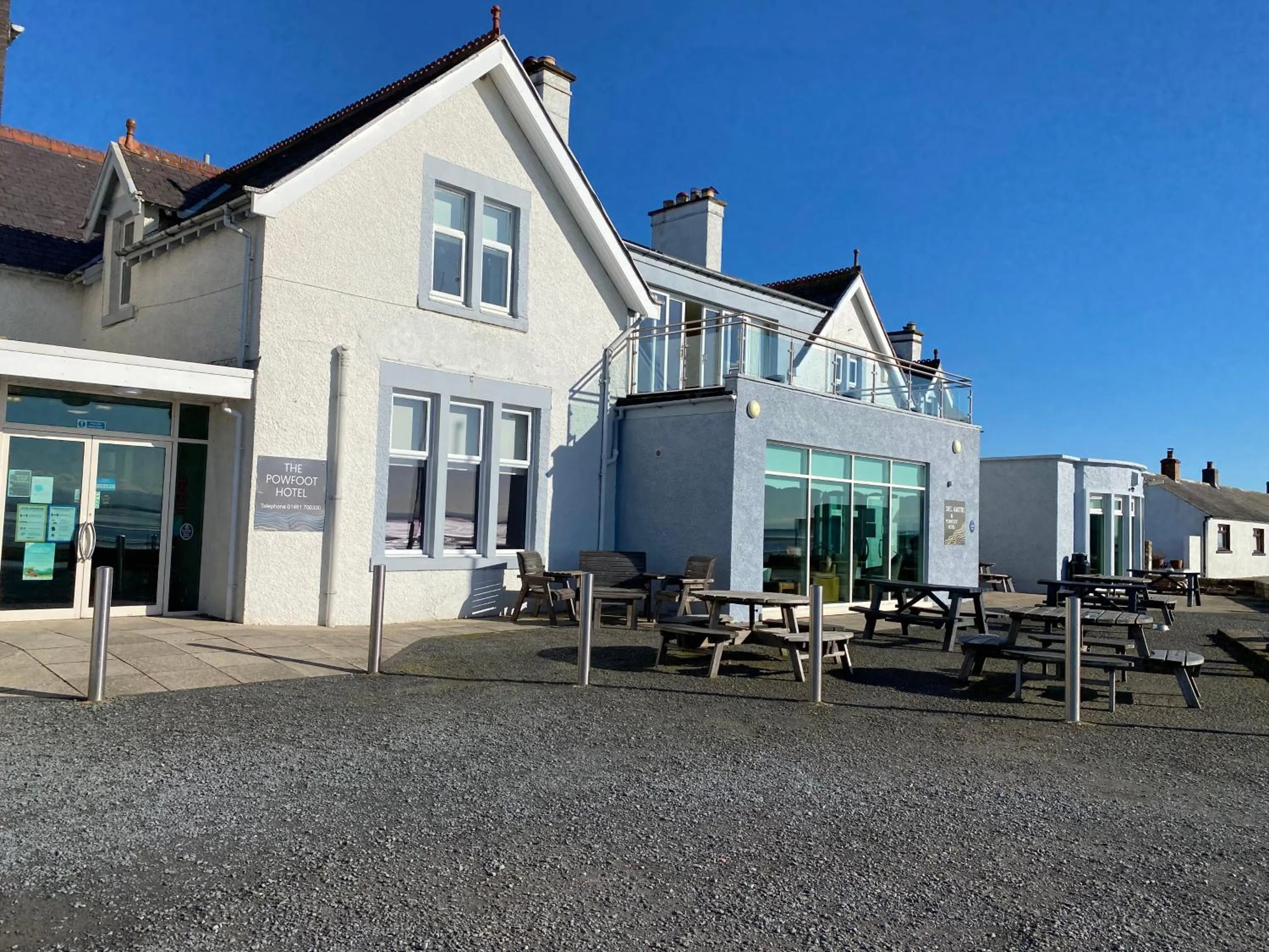 Property building in The Powfoot Hotel, Annan