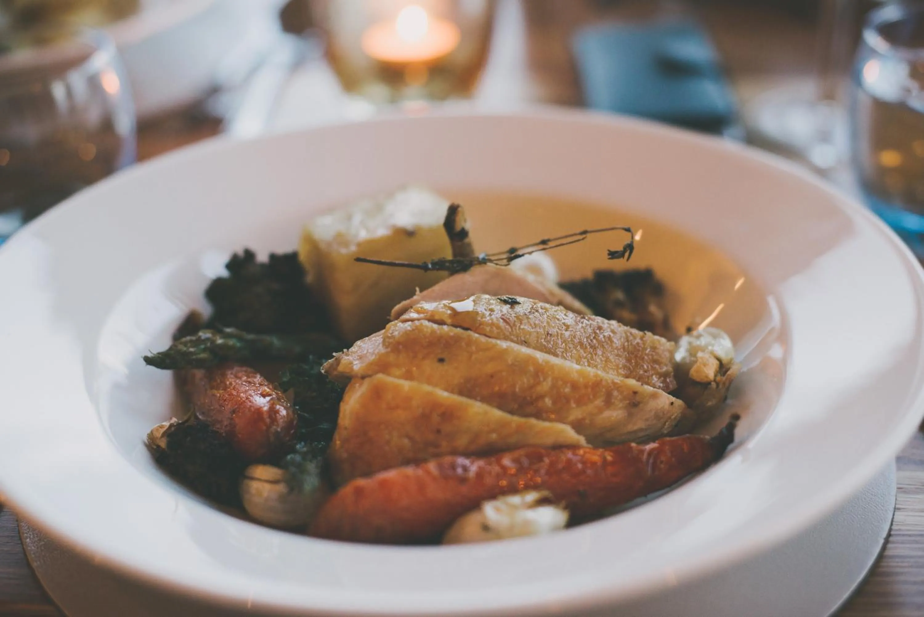 Food and drinks in The Powfoot Hotel, Annan