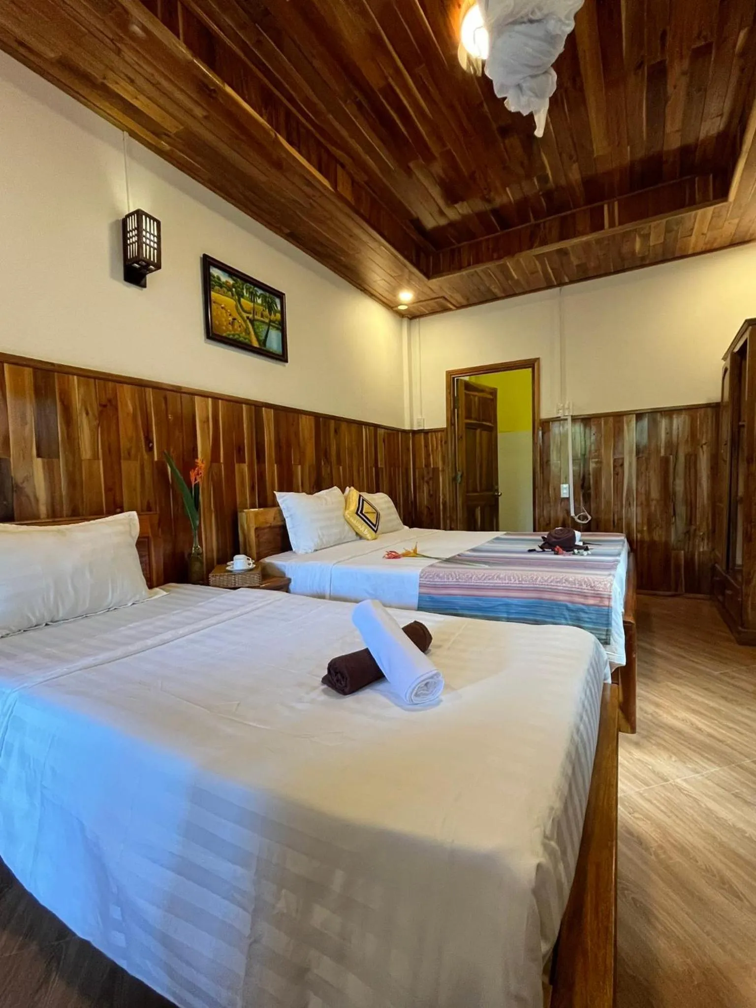 Bed in Phu Quoc Pomelo Garden