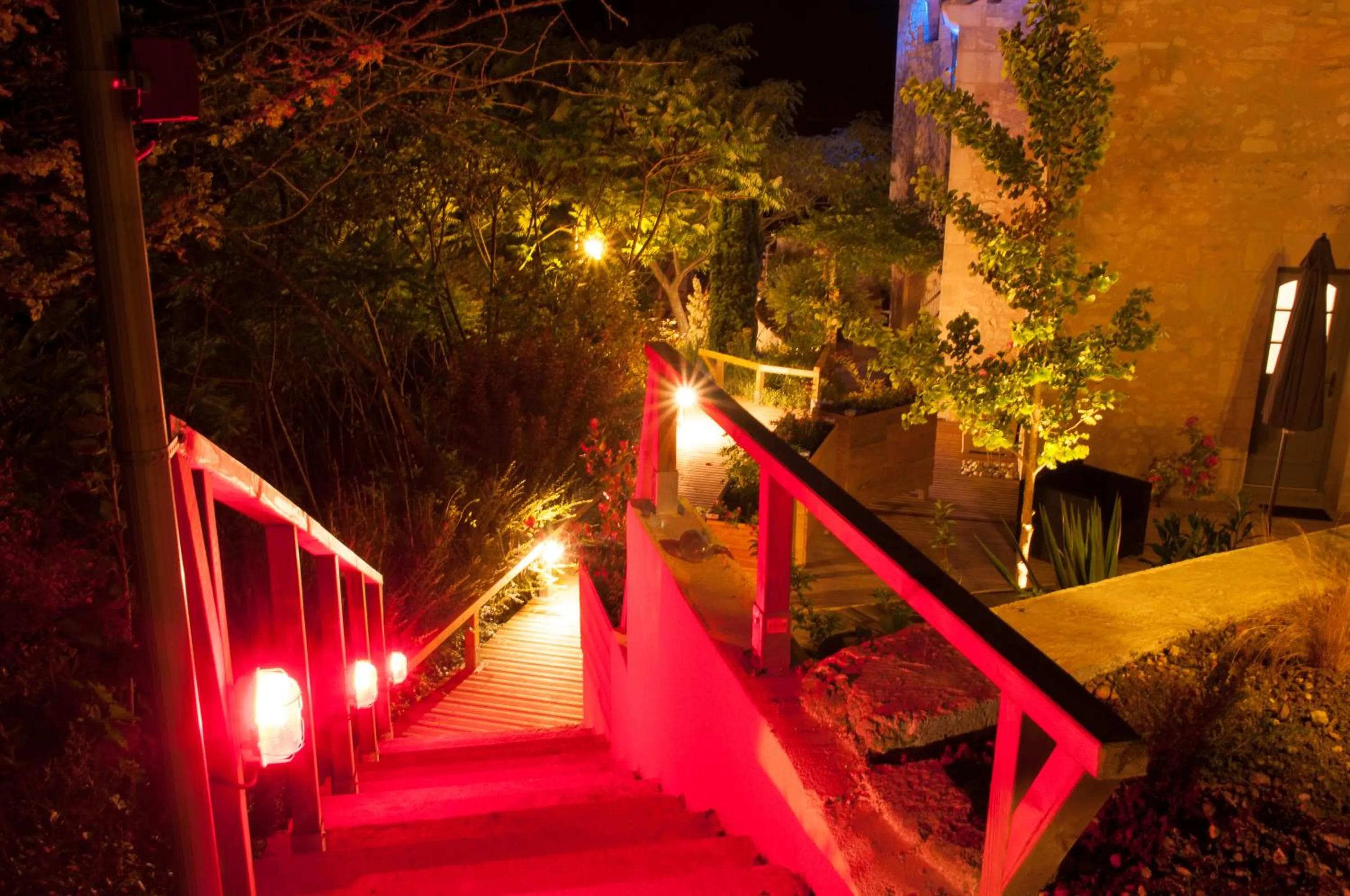 Decorative detail in Logis Hôtels Troglododo