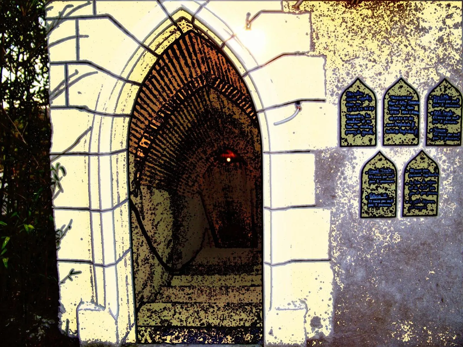 Logo/Certificate/Sign in Logis Hôtels Troglododo