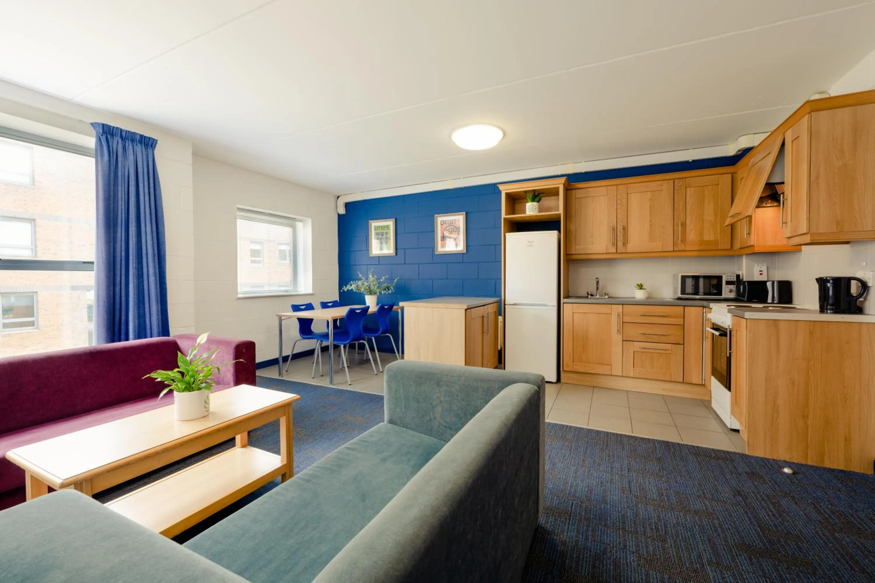 Living room in DCU Rooms Glasnevin - Campus Accommodation