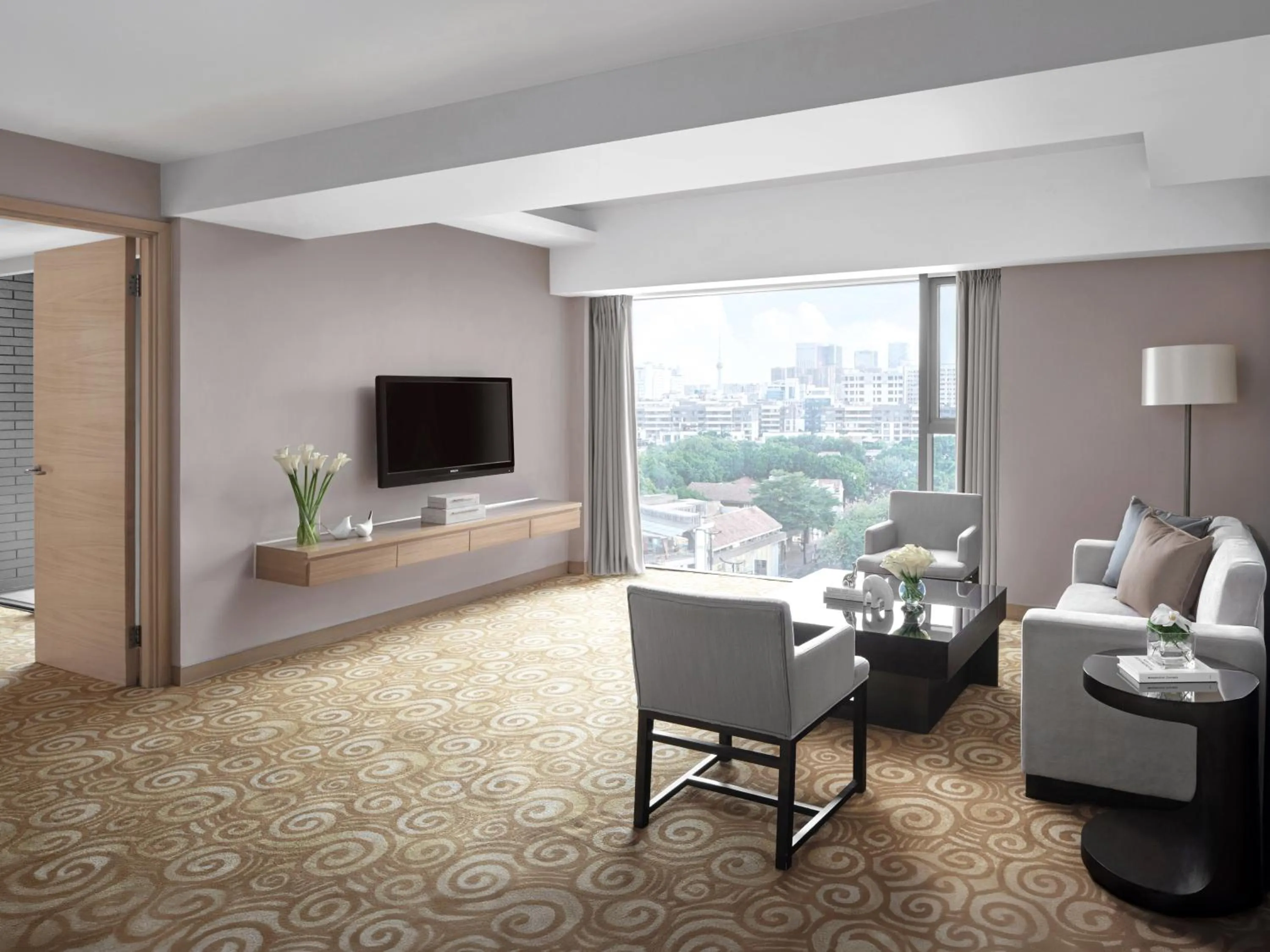 Living room, Bed in Cordis, Foshan, Lingnan Tiandi