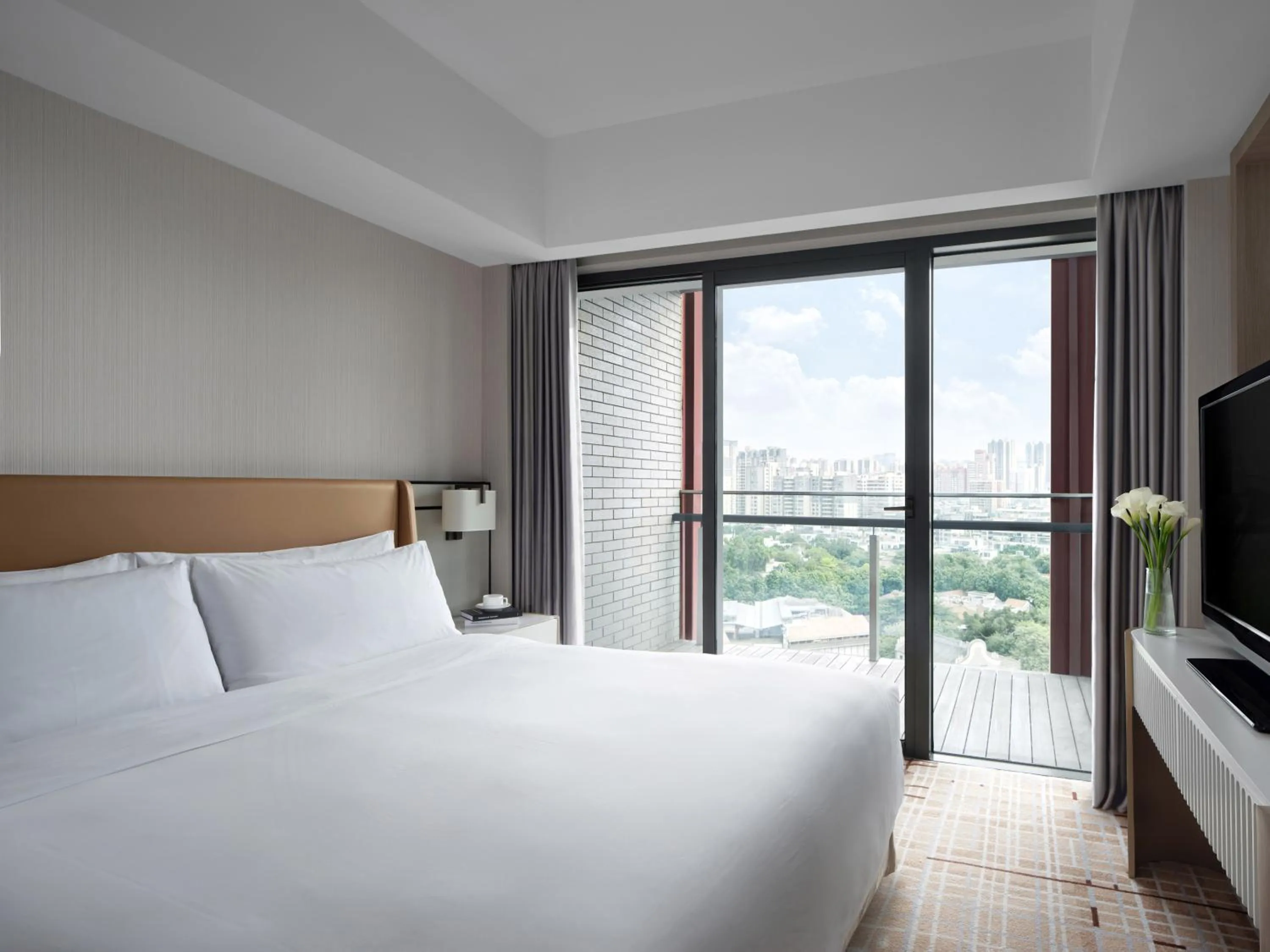 Bedroom, Bed in Cordis, Foshan, Lingnan Tiandi