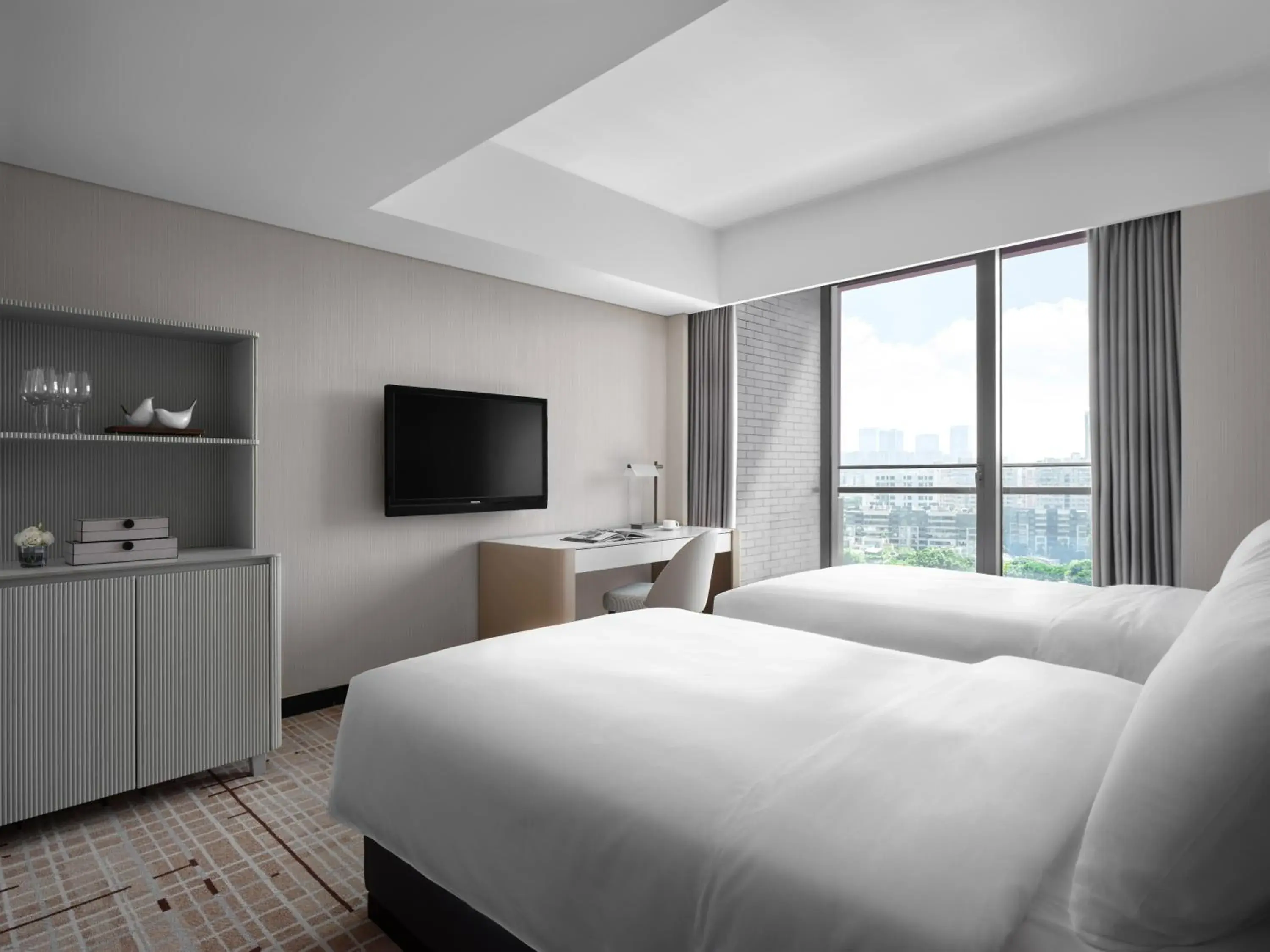 Club Executive Twin - single occupancy in Cordis, Foshan, Lingnan Tiandi - Free Shuttle Bus to Canton Fair Club Executive Twin - single occupancy in Cordis, Foshan, Lingnan Tiandi - Free Shuttle Bus to Canton Fair