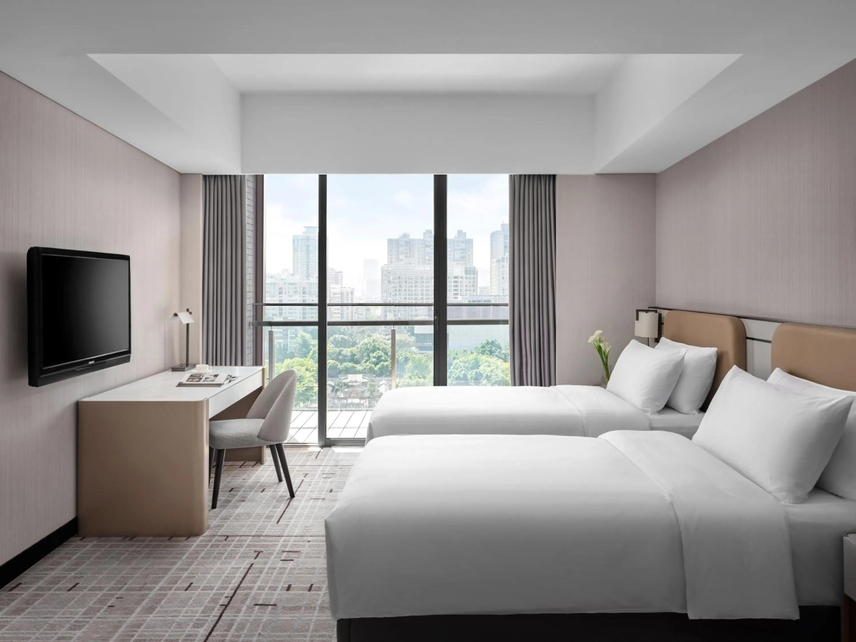 Photo of the whole room, Bed in Cordis, Foshan, Lingnan Tiandi