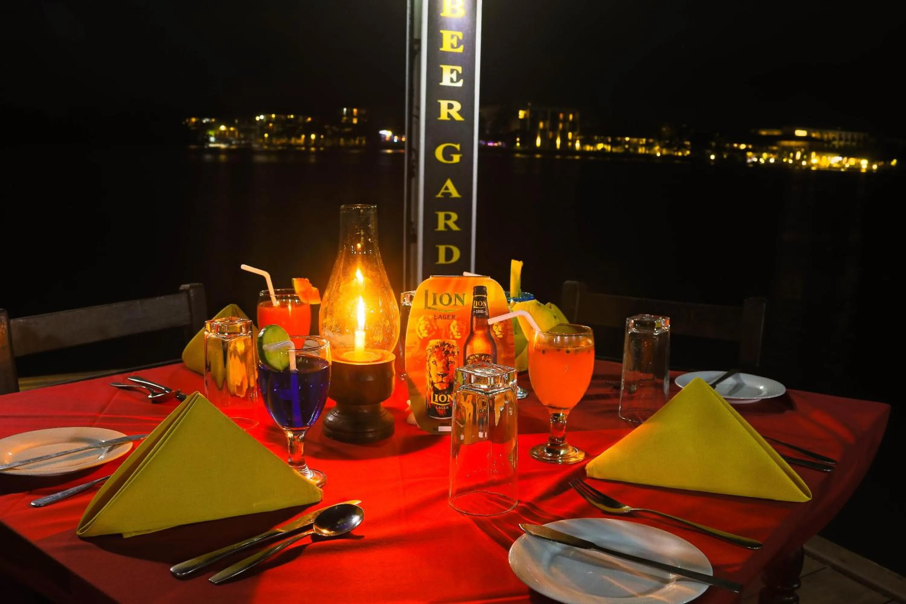 Lake view in Hotel Hemadan