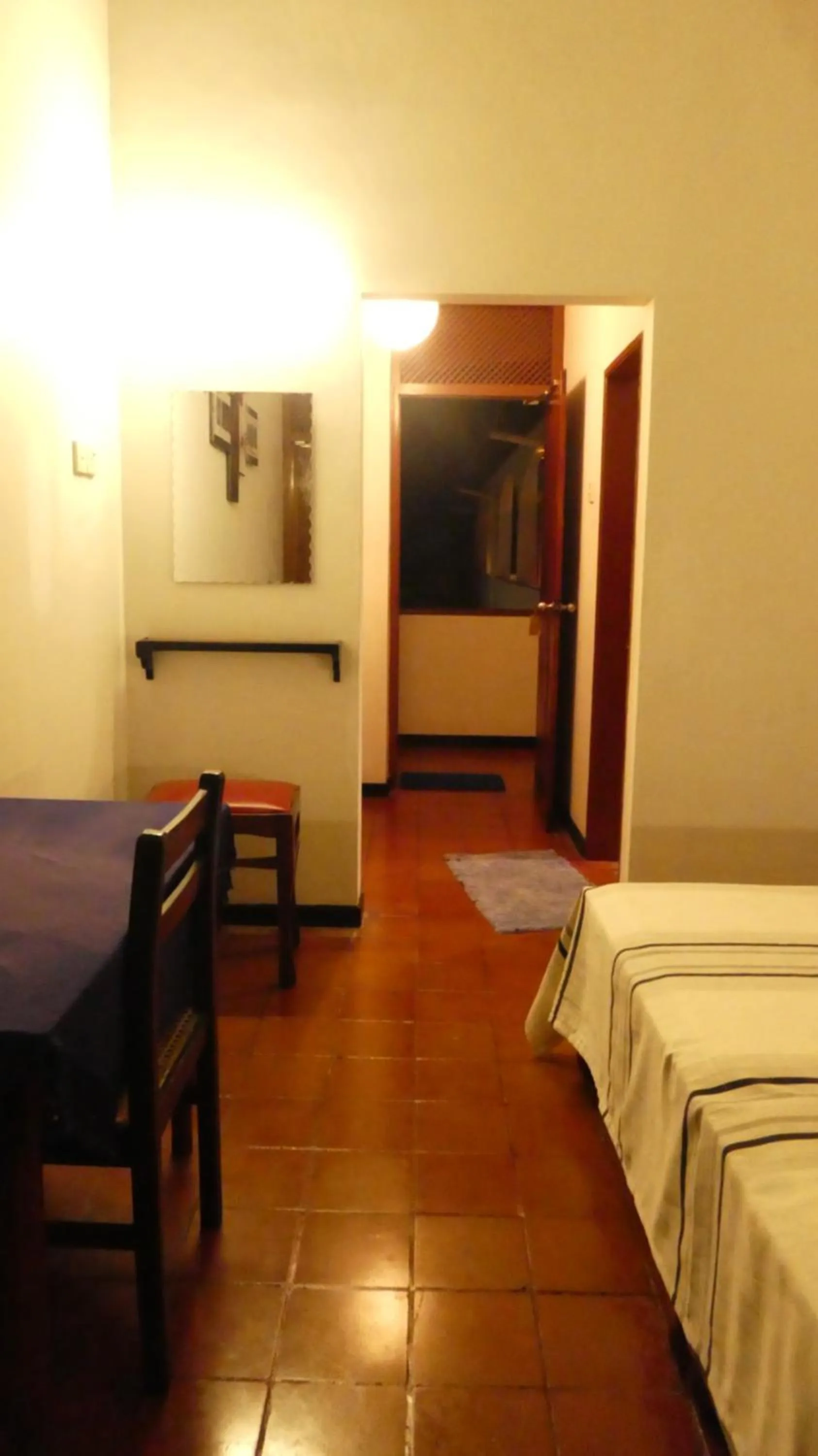 Shower, Bed in Hotel Hemadan